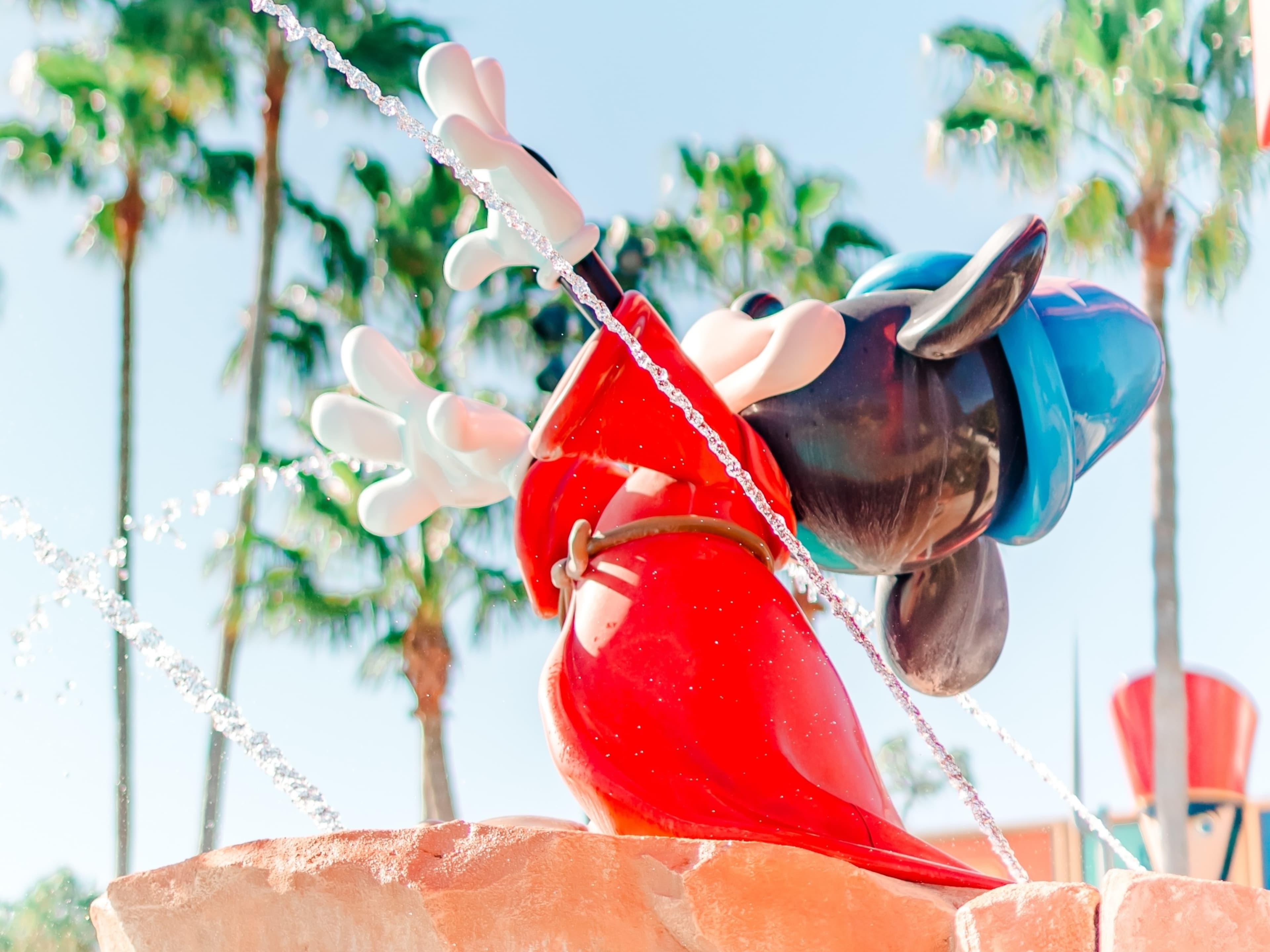 Mickey Mouse at a Disney Village Show