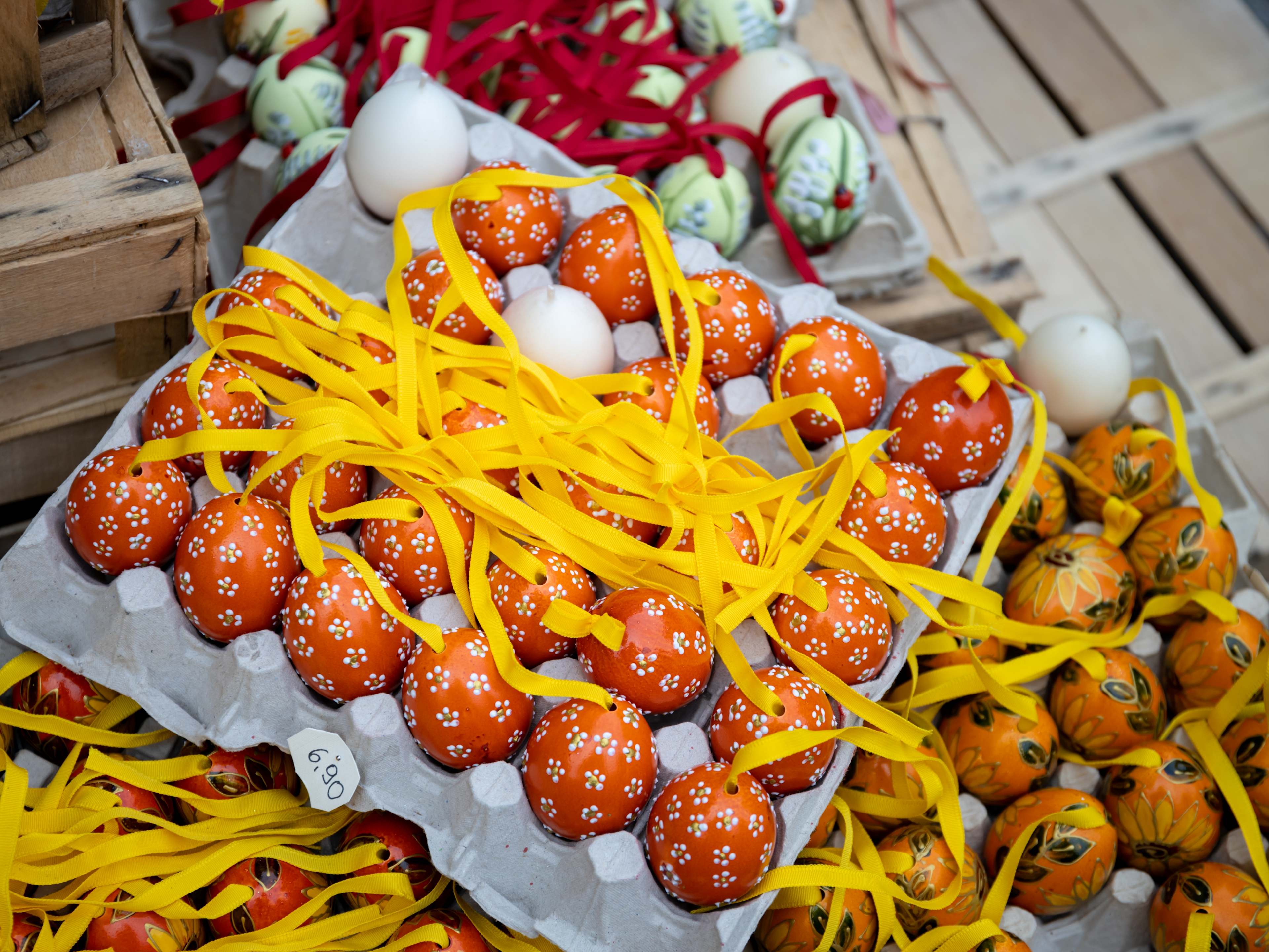Decorated Eggs in Cancun