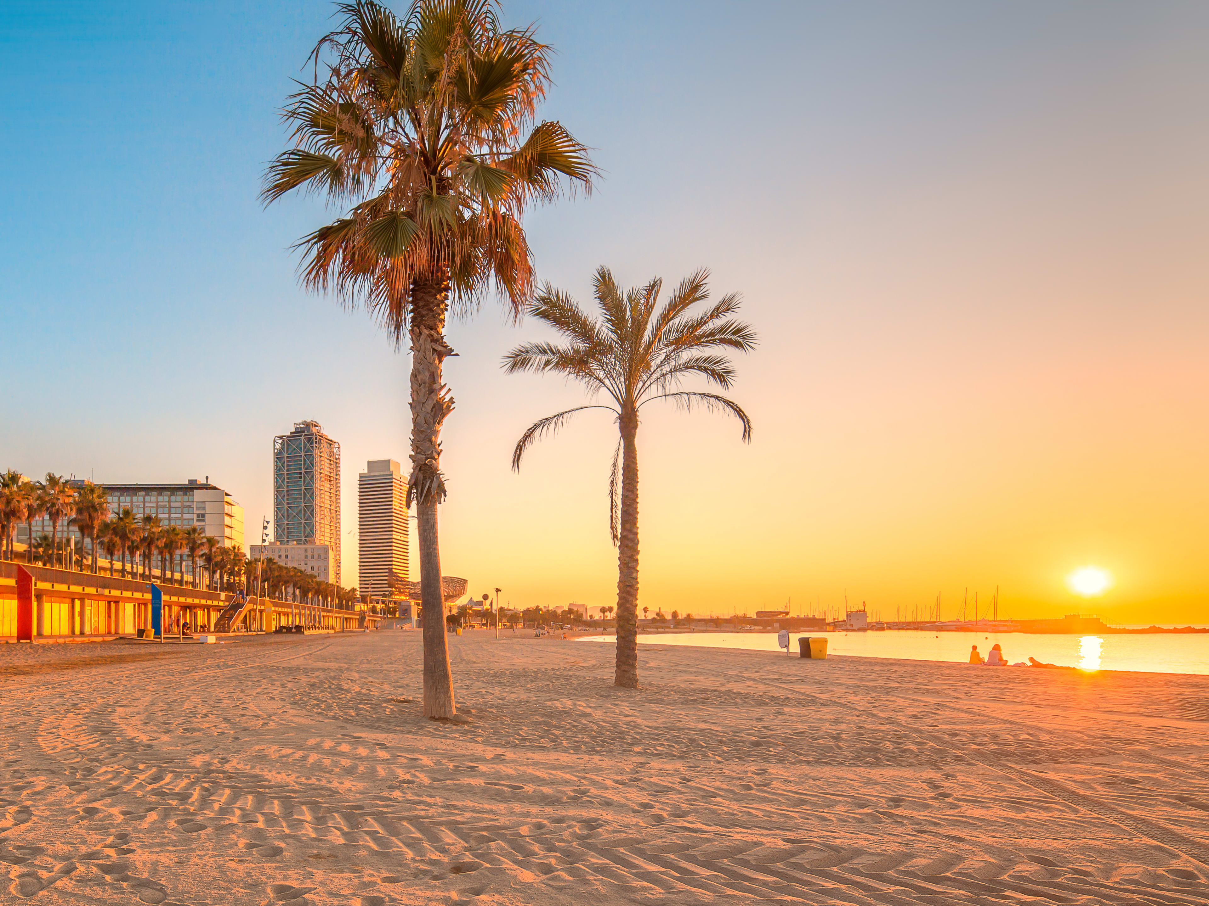 Barcelona beach