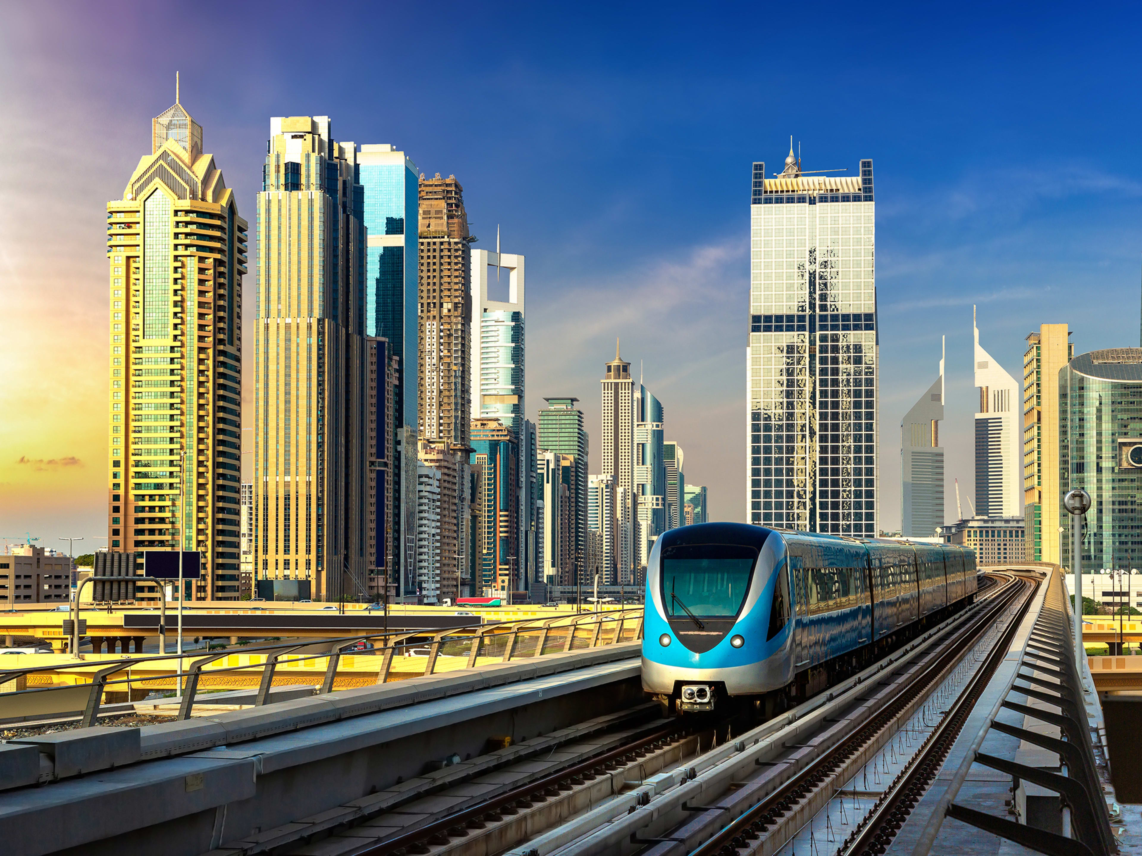 Verkehrsmittel in Dubai Metro