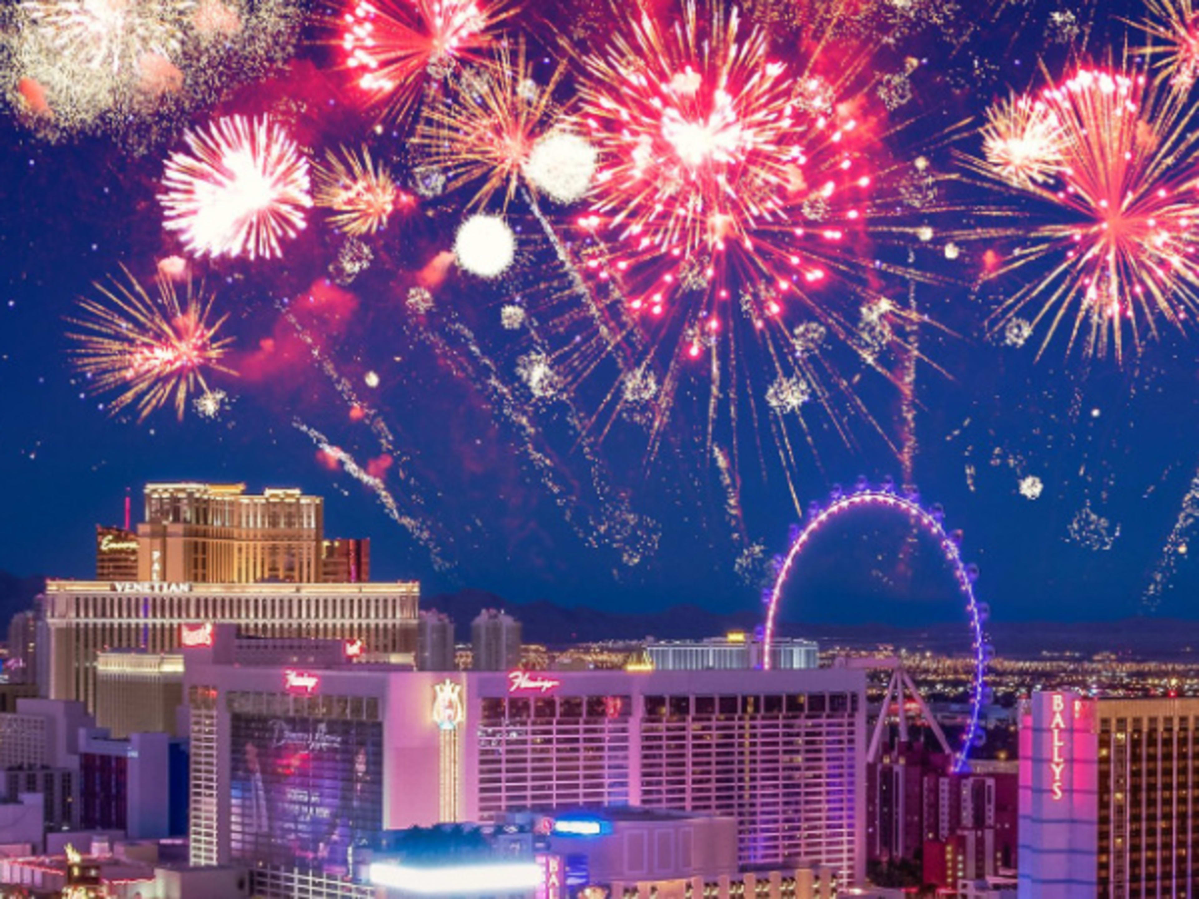 New Year's Eve in Las Vegas