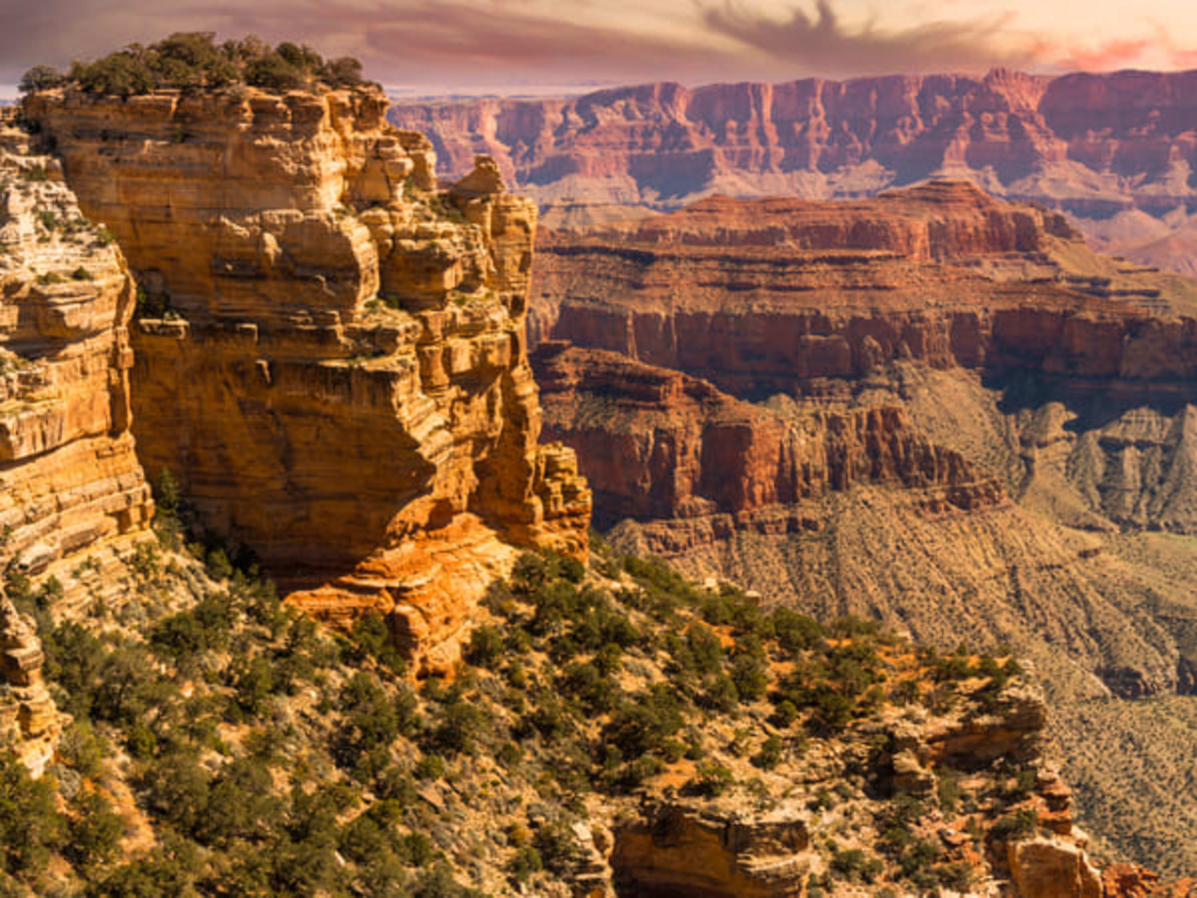 Paisaje del Gran Cañón. Cosas que ver en los alrededores de Las Vegas.