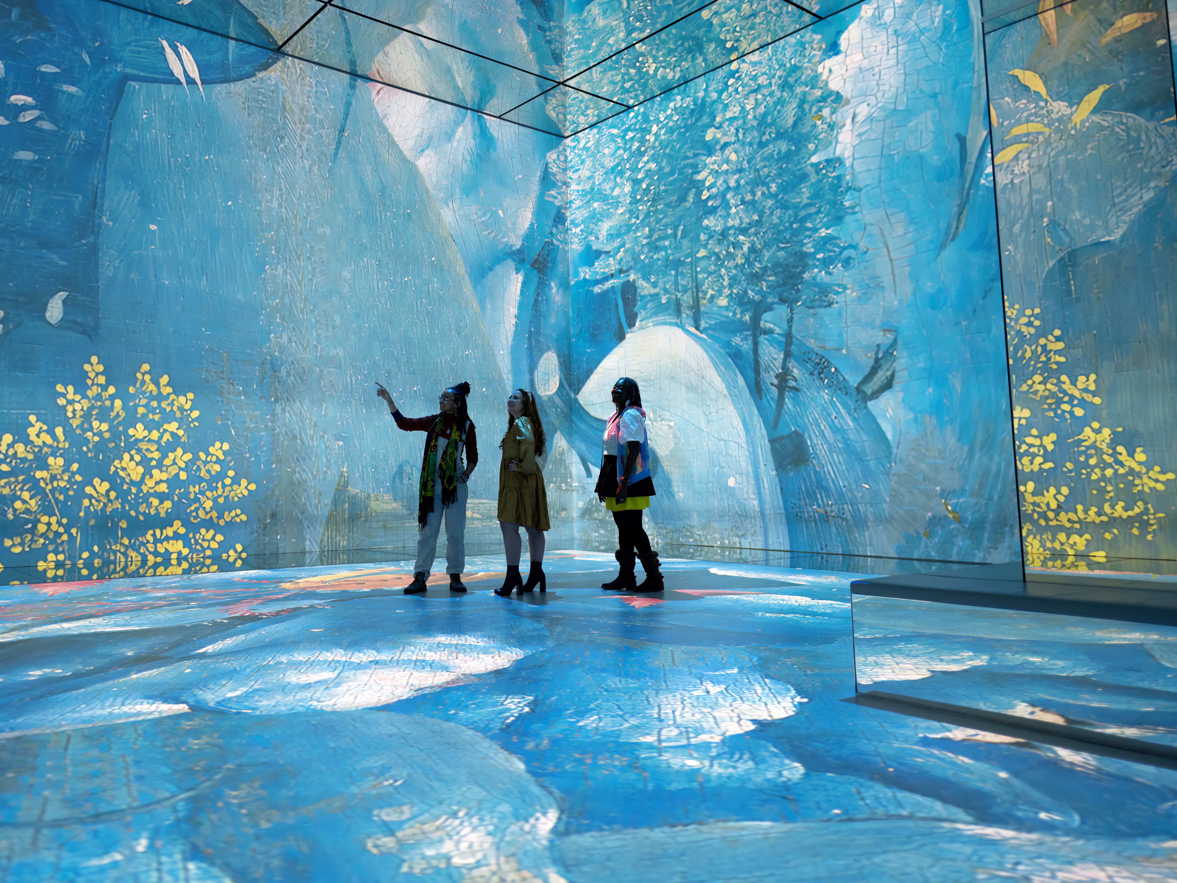 frameless immersive art experience london