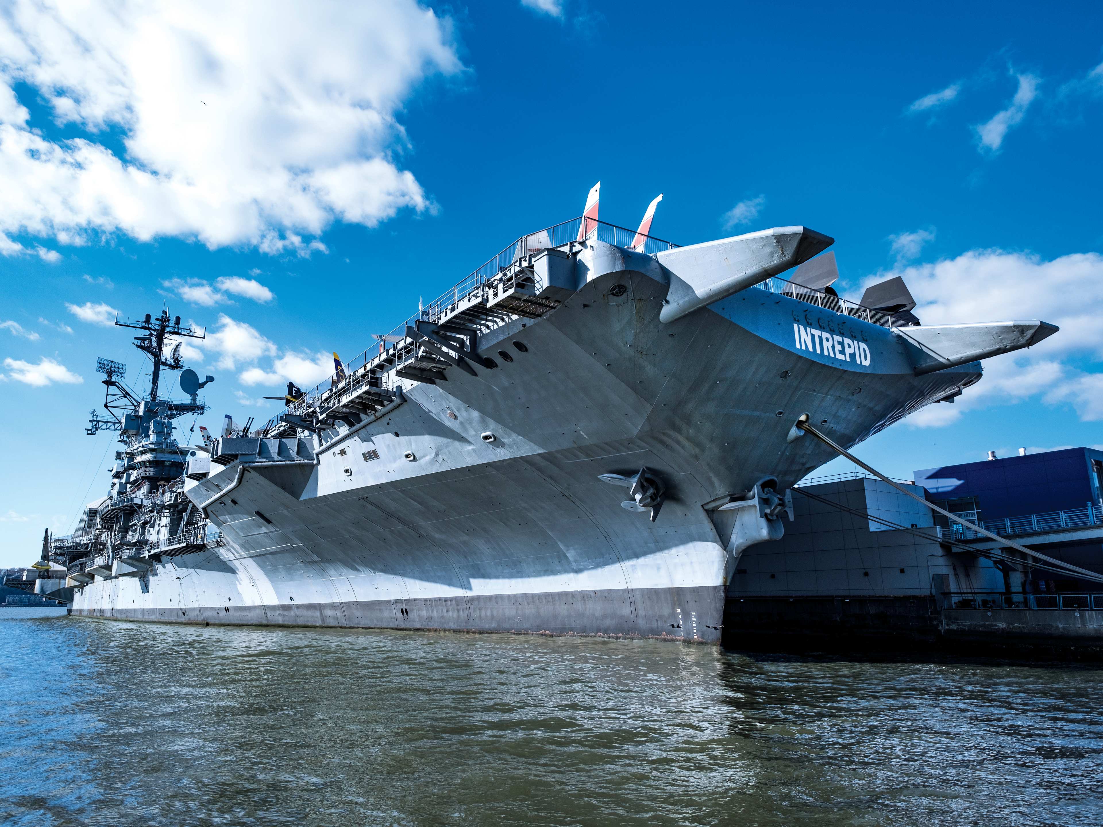 intrepid from the water