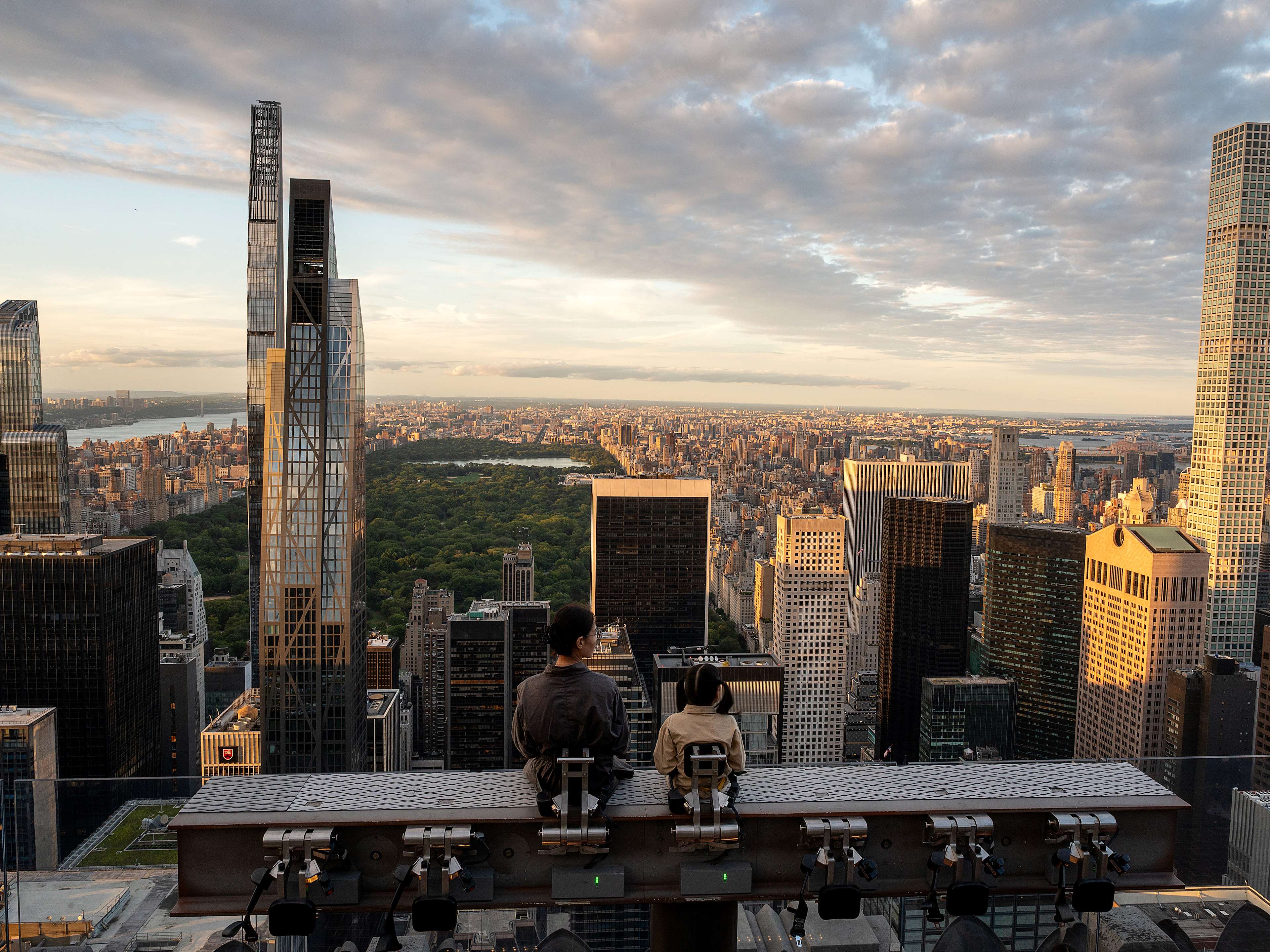 top of the rock skylift view