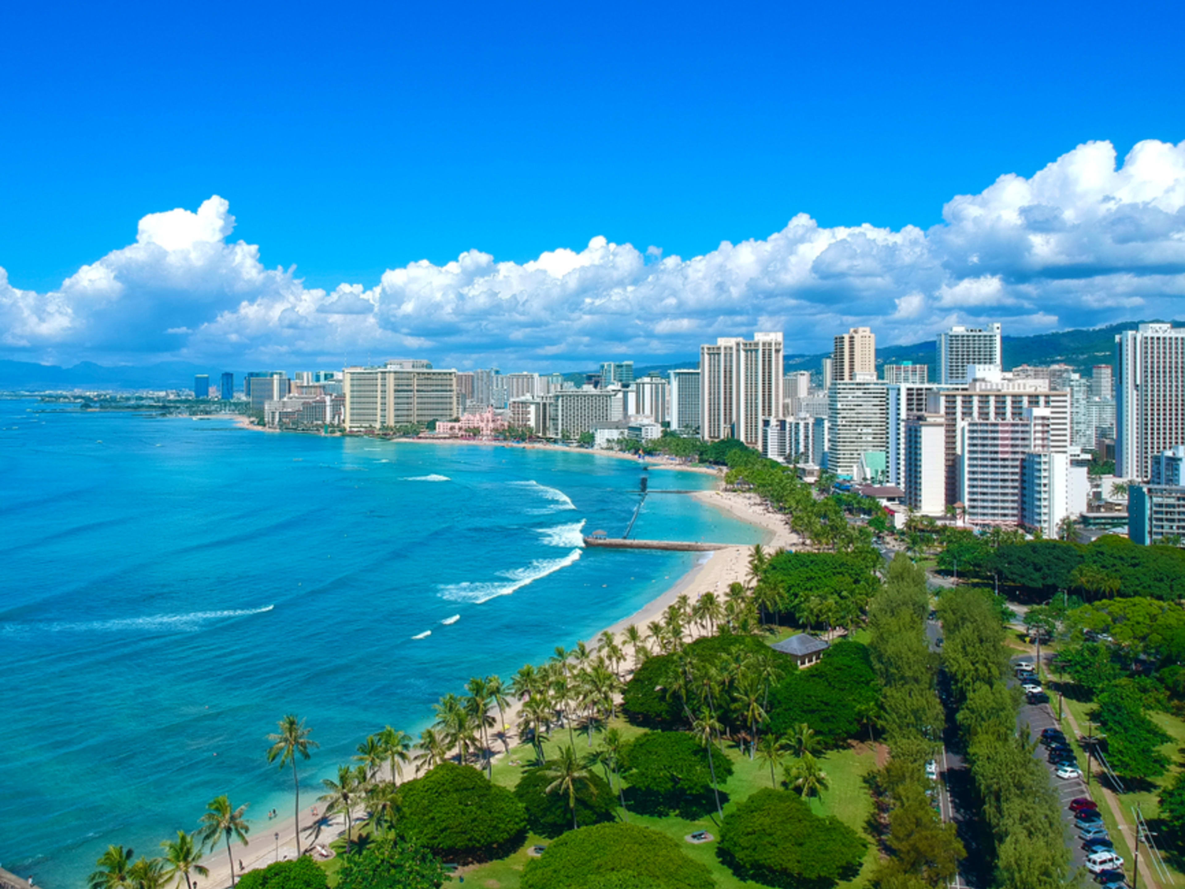 Honolulu skyline