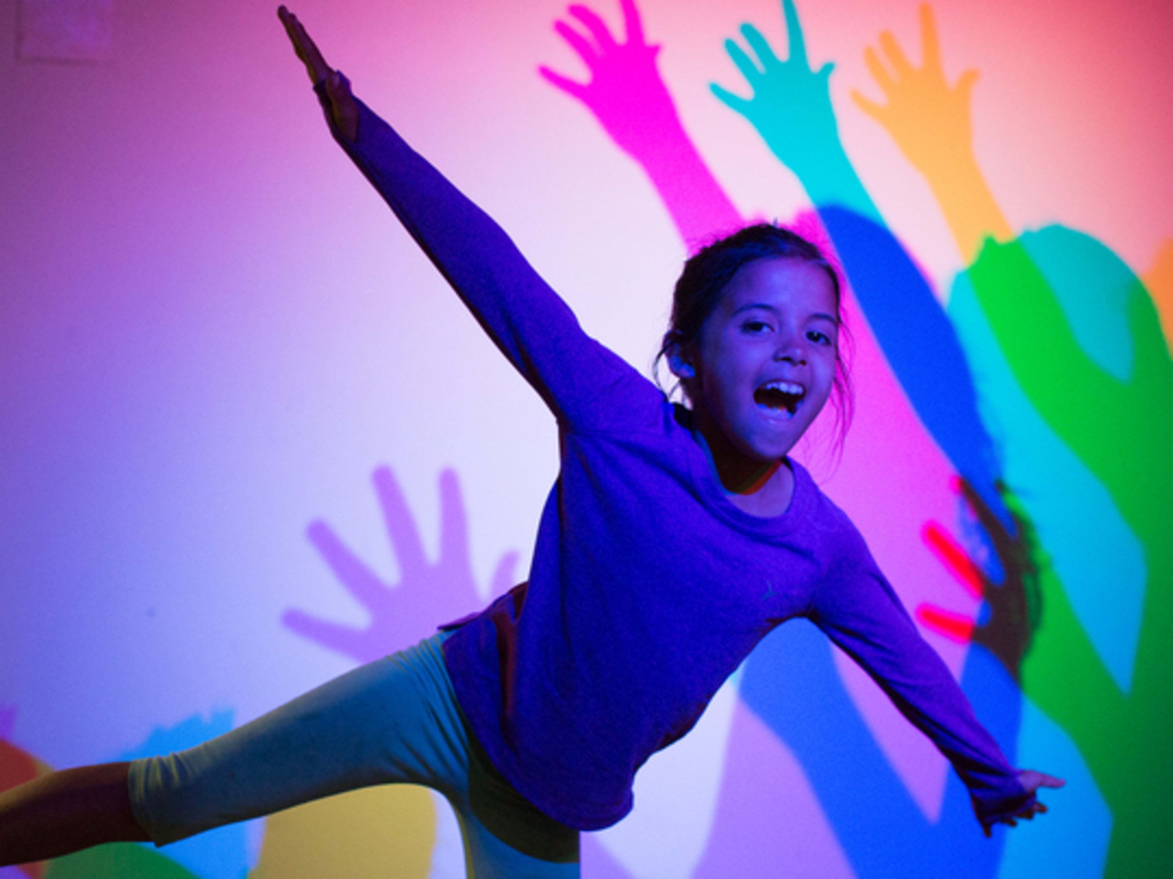 Kid at the Fleet Science Center