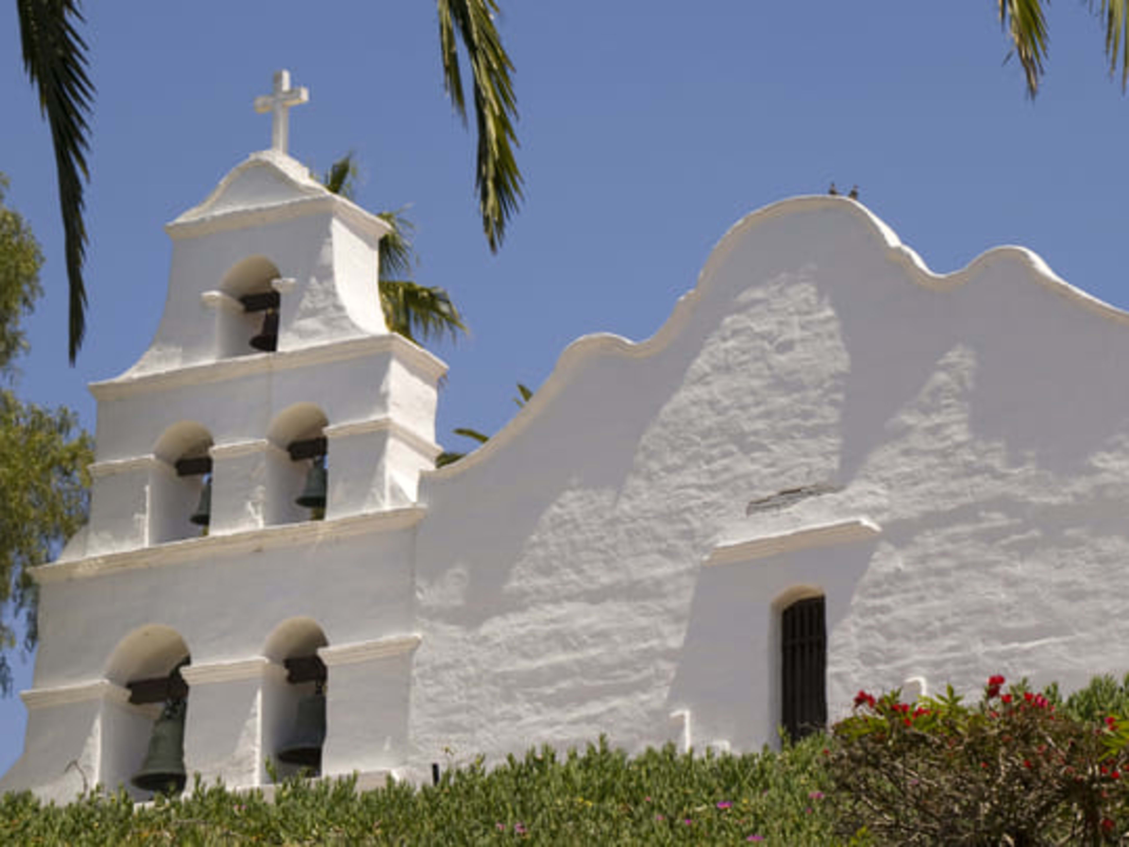 Mission San Diego de Alcalá in Mission Valley