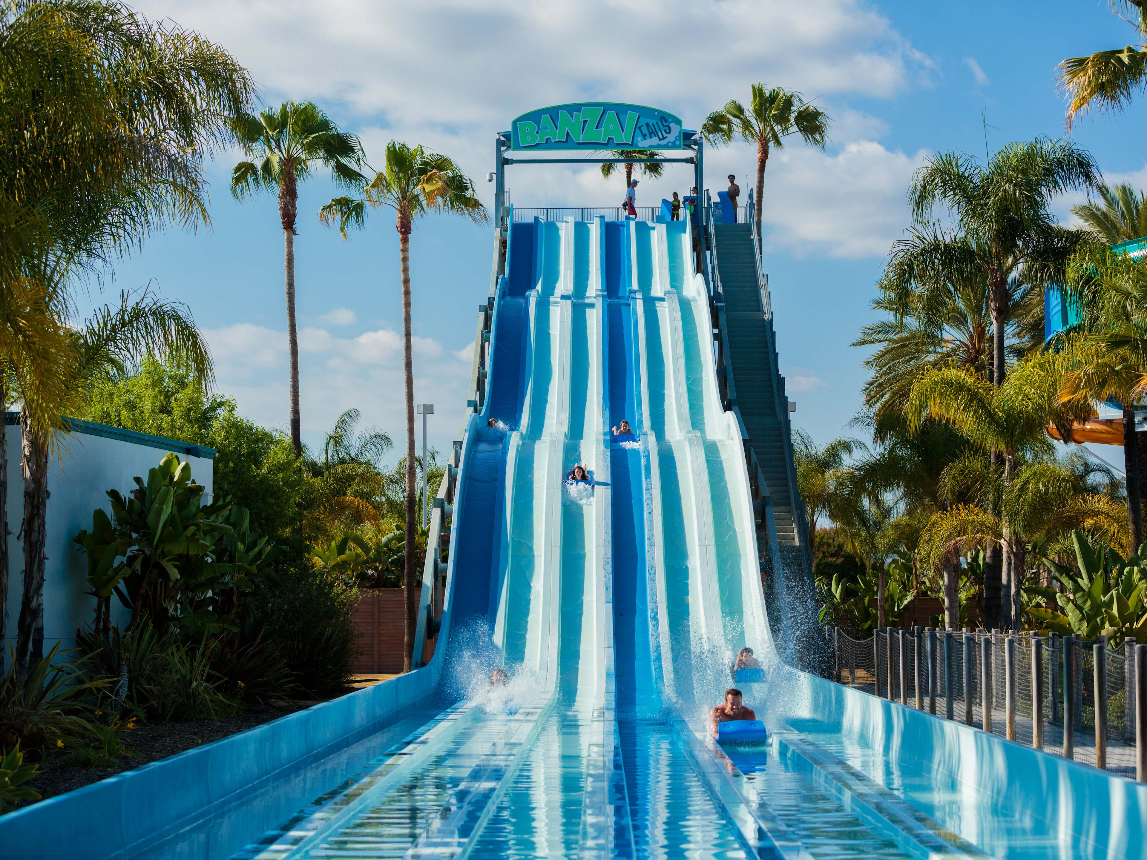 Water Slide at Knott's Soak City
