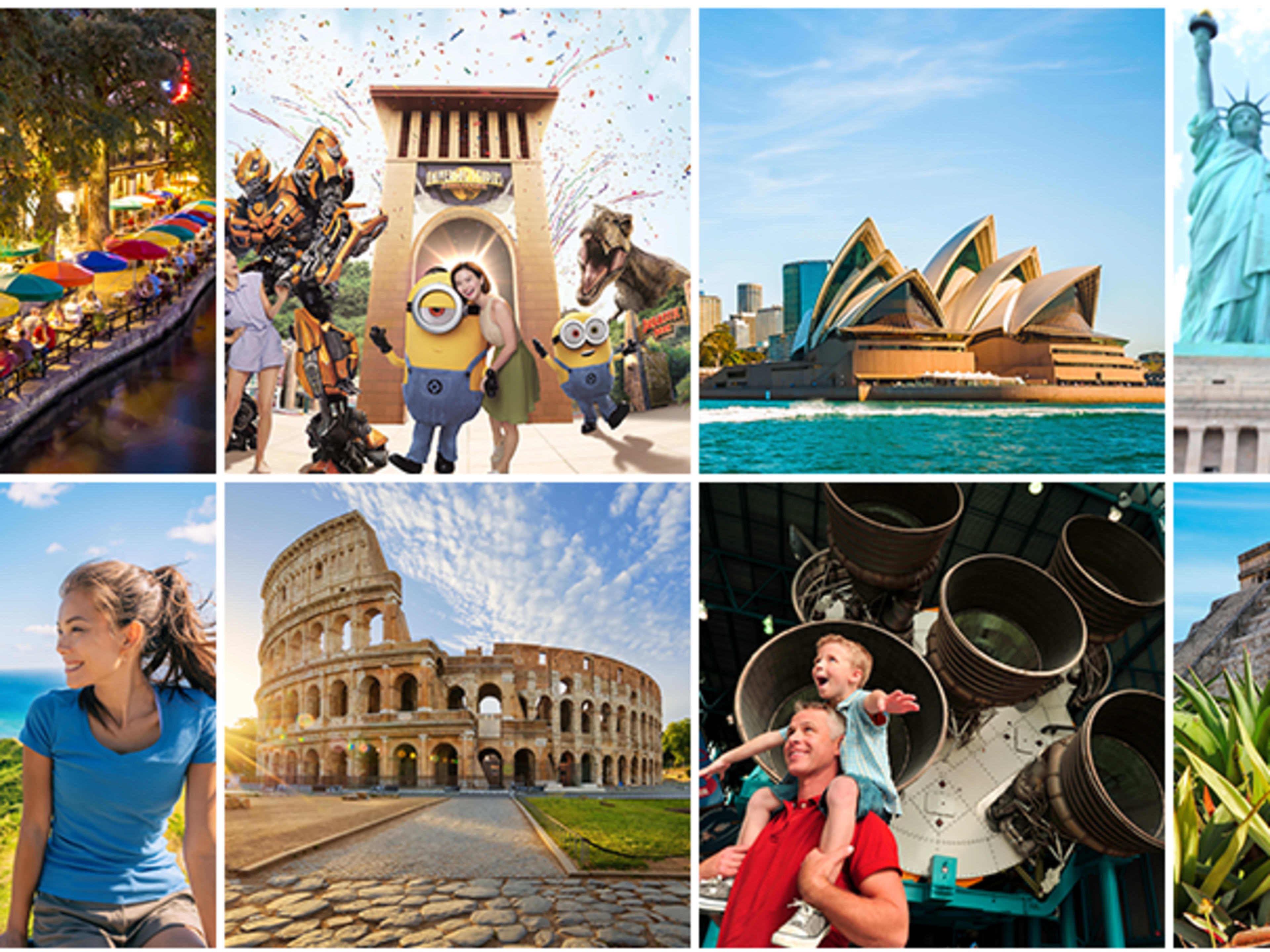 Go City destination collage