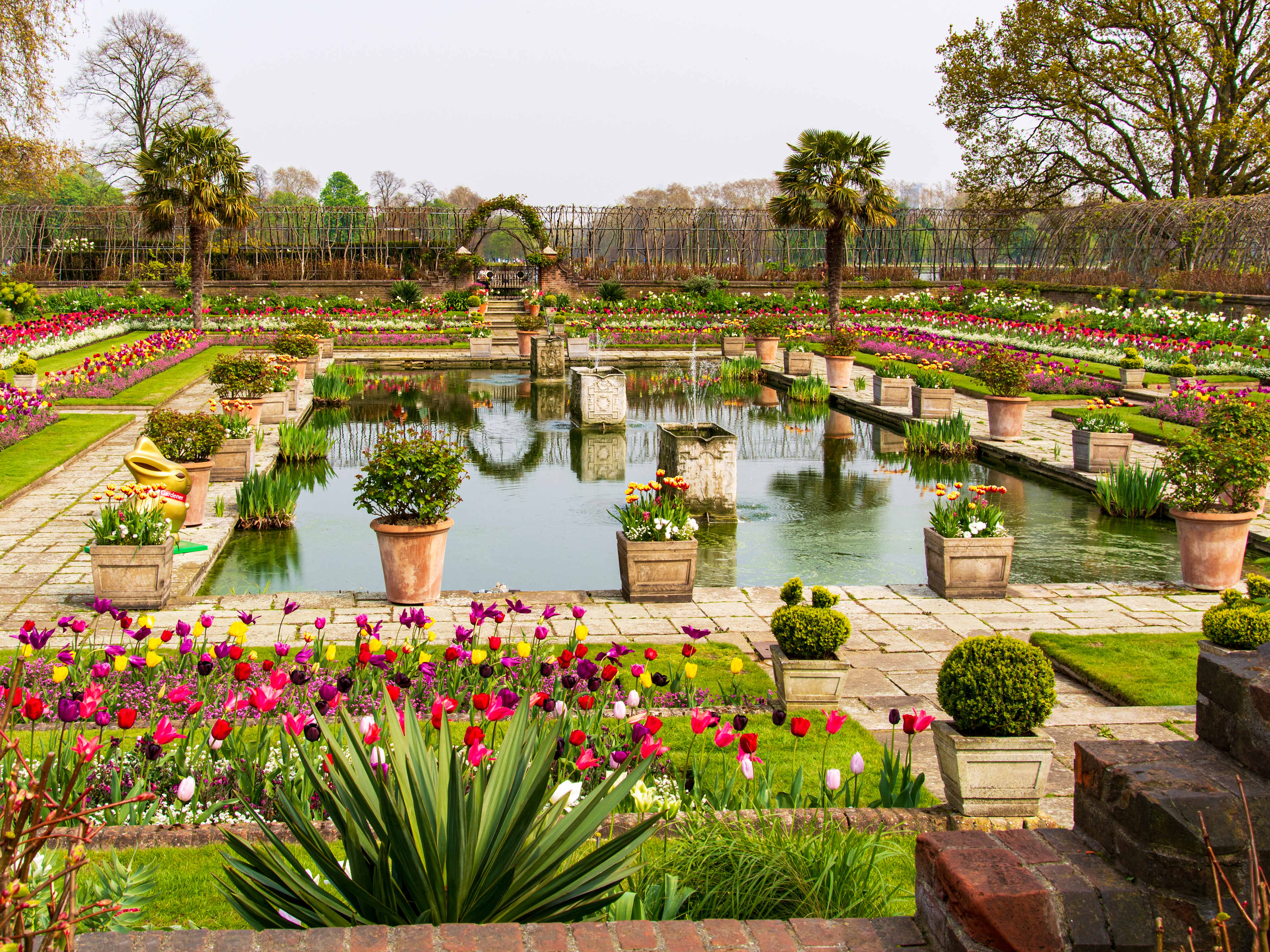 Sunken Gardens at Kensington Palace