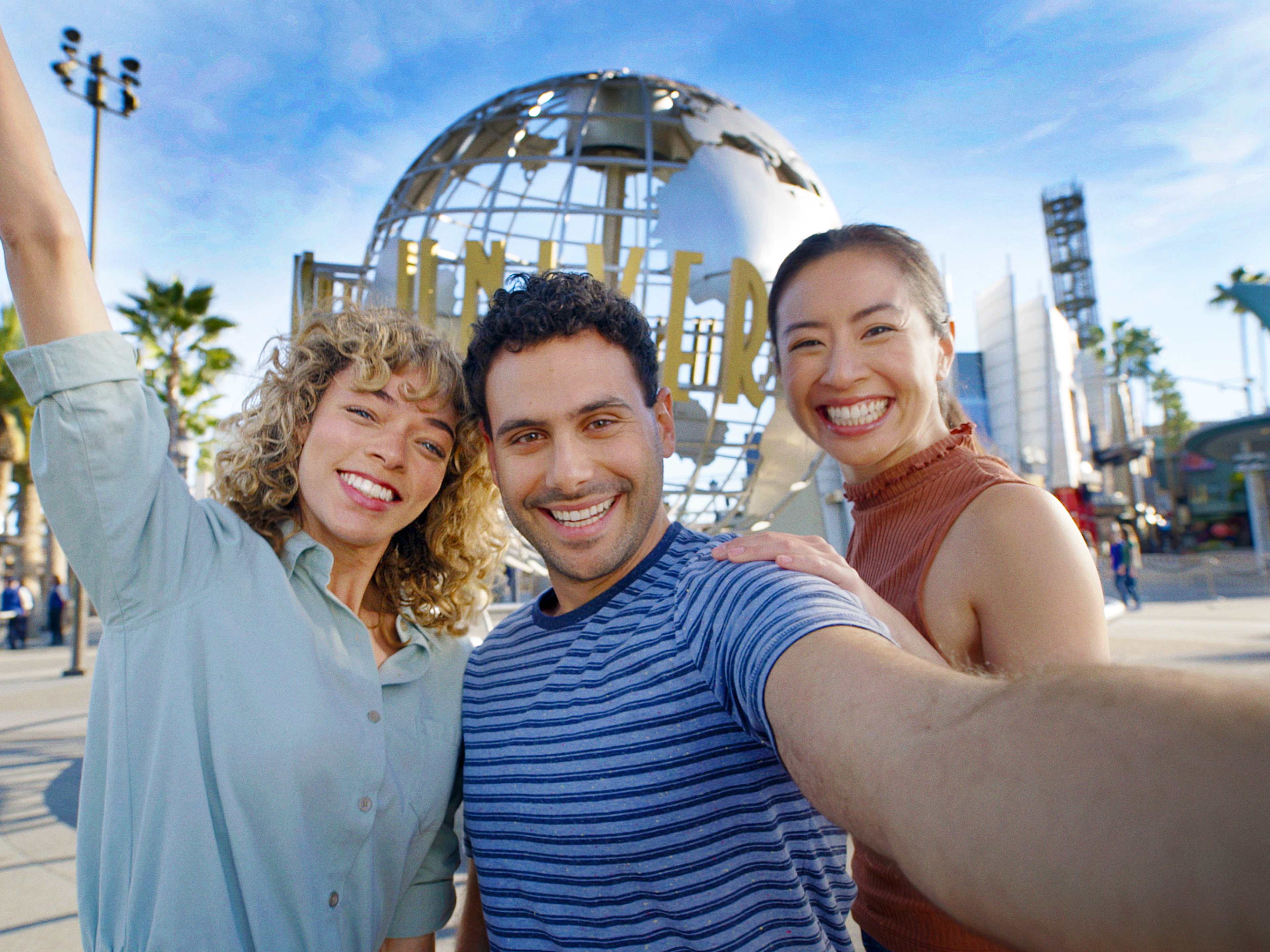Friends at Universal Studios Los Angeles