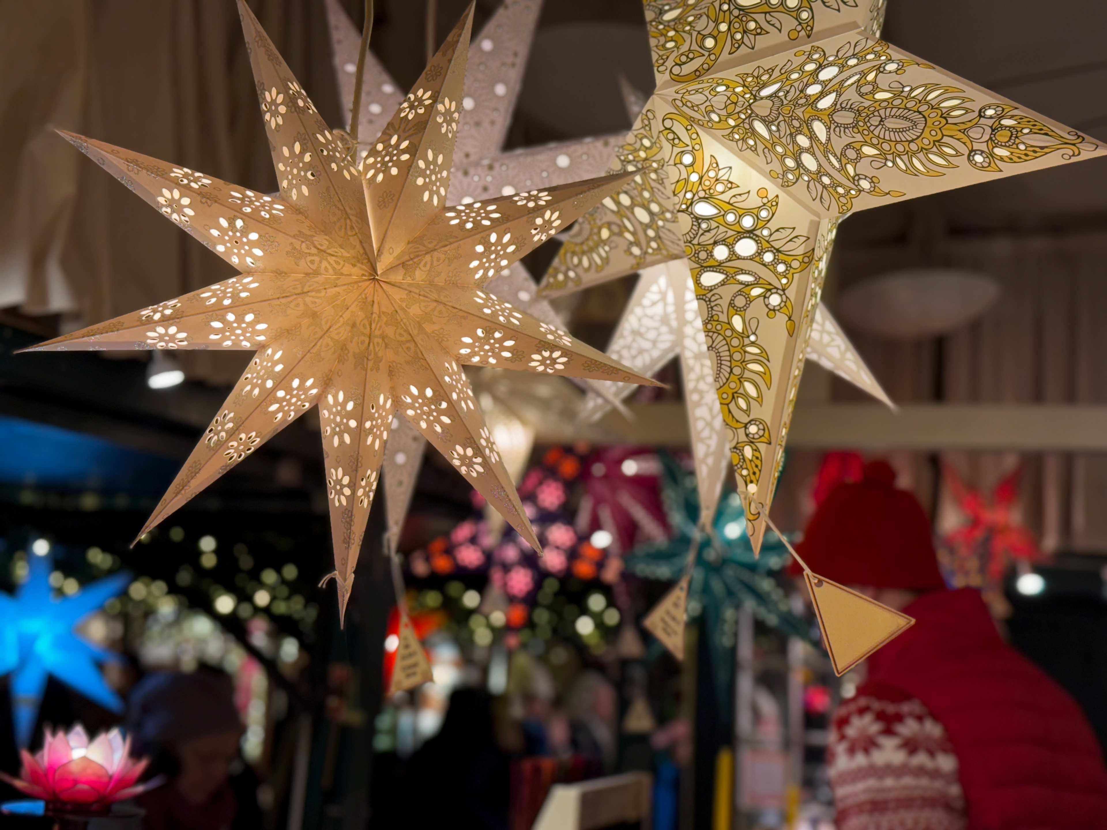 Crafts at a Winter Market