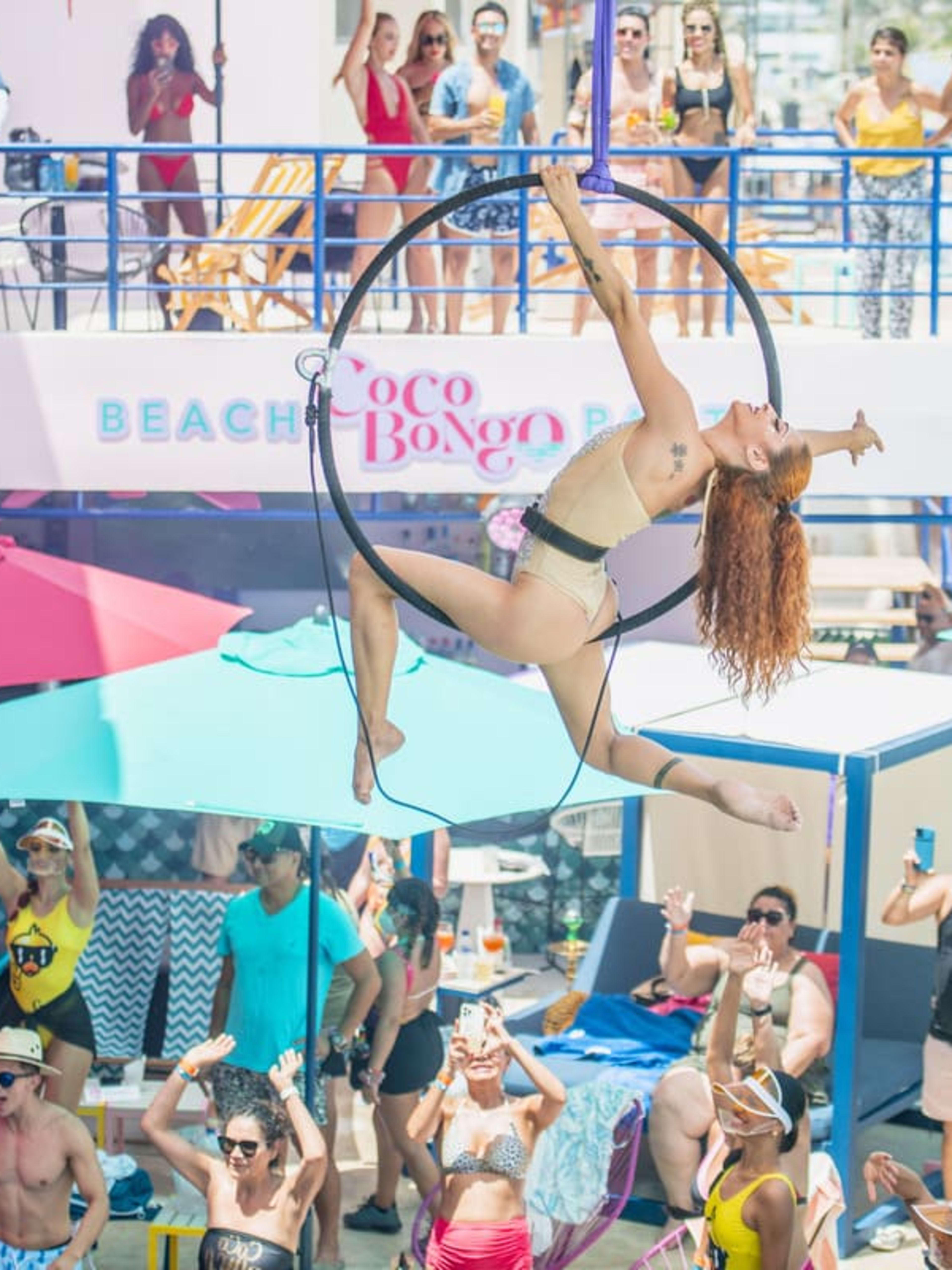 Coco Bongo Beach Party in Cancun.