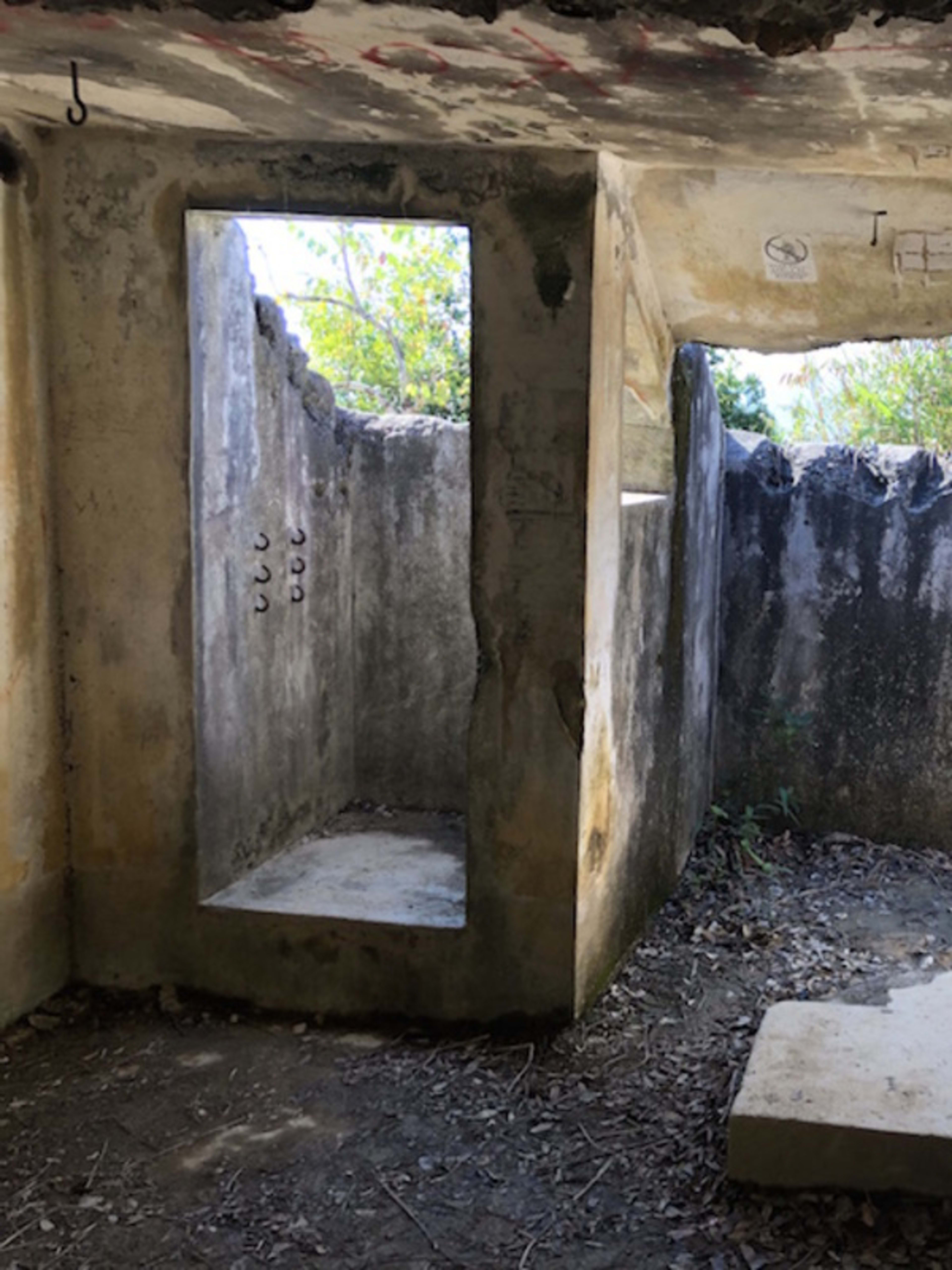 A World War 2 pillbox in Hong Kong.