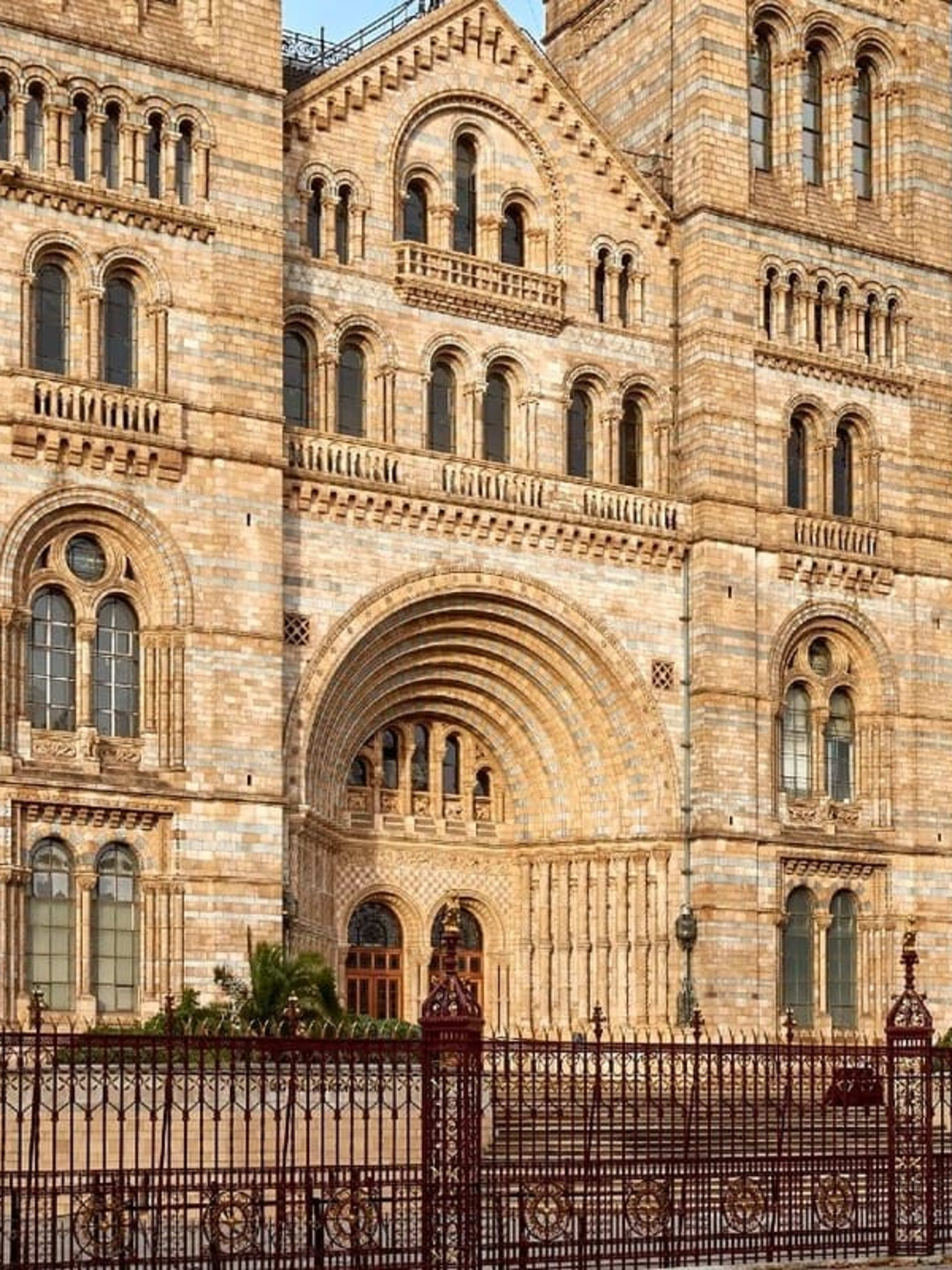 The Natural History Museum in London.