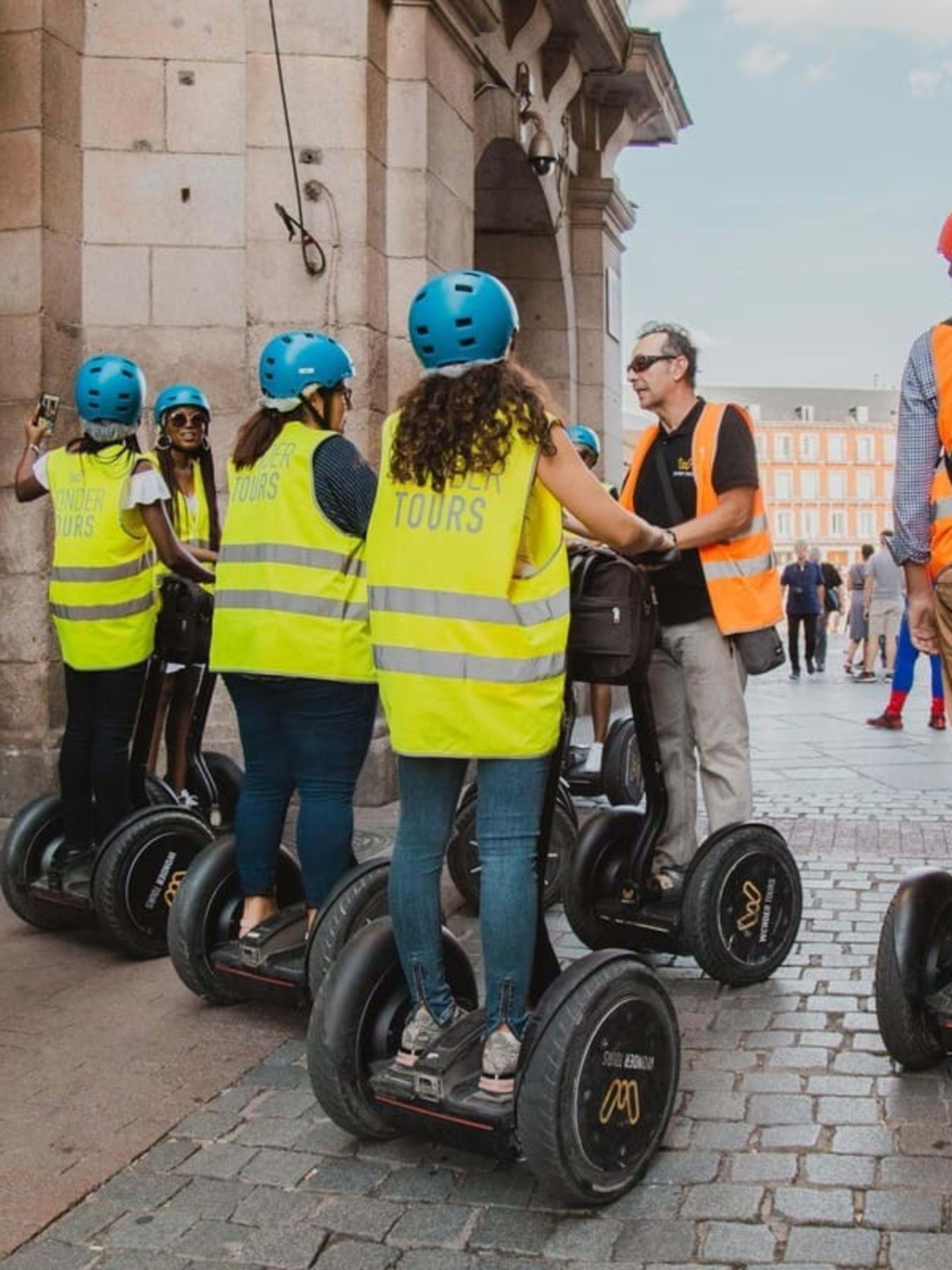 A Segway tour in Madrid.