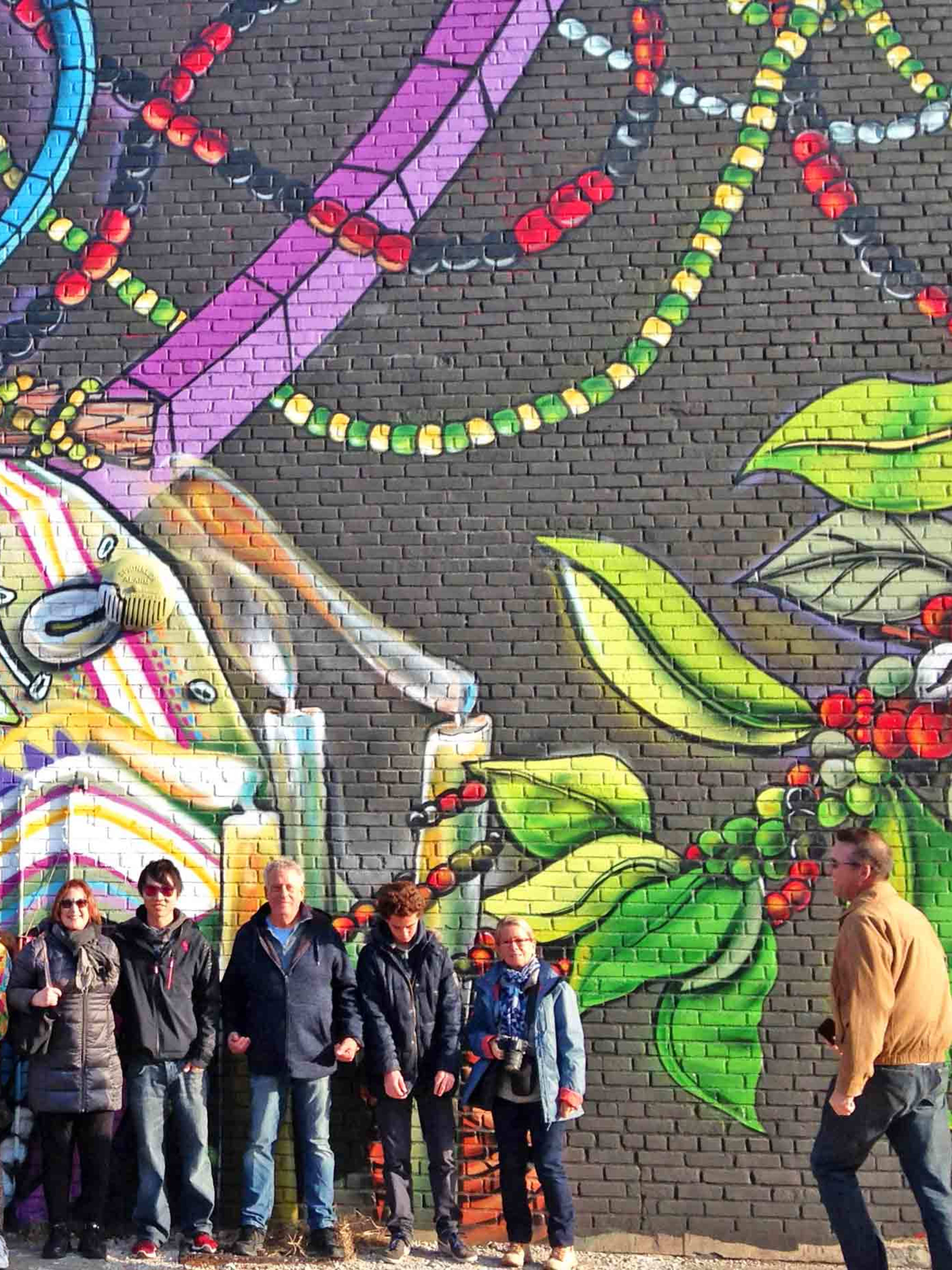 Street art walking tour