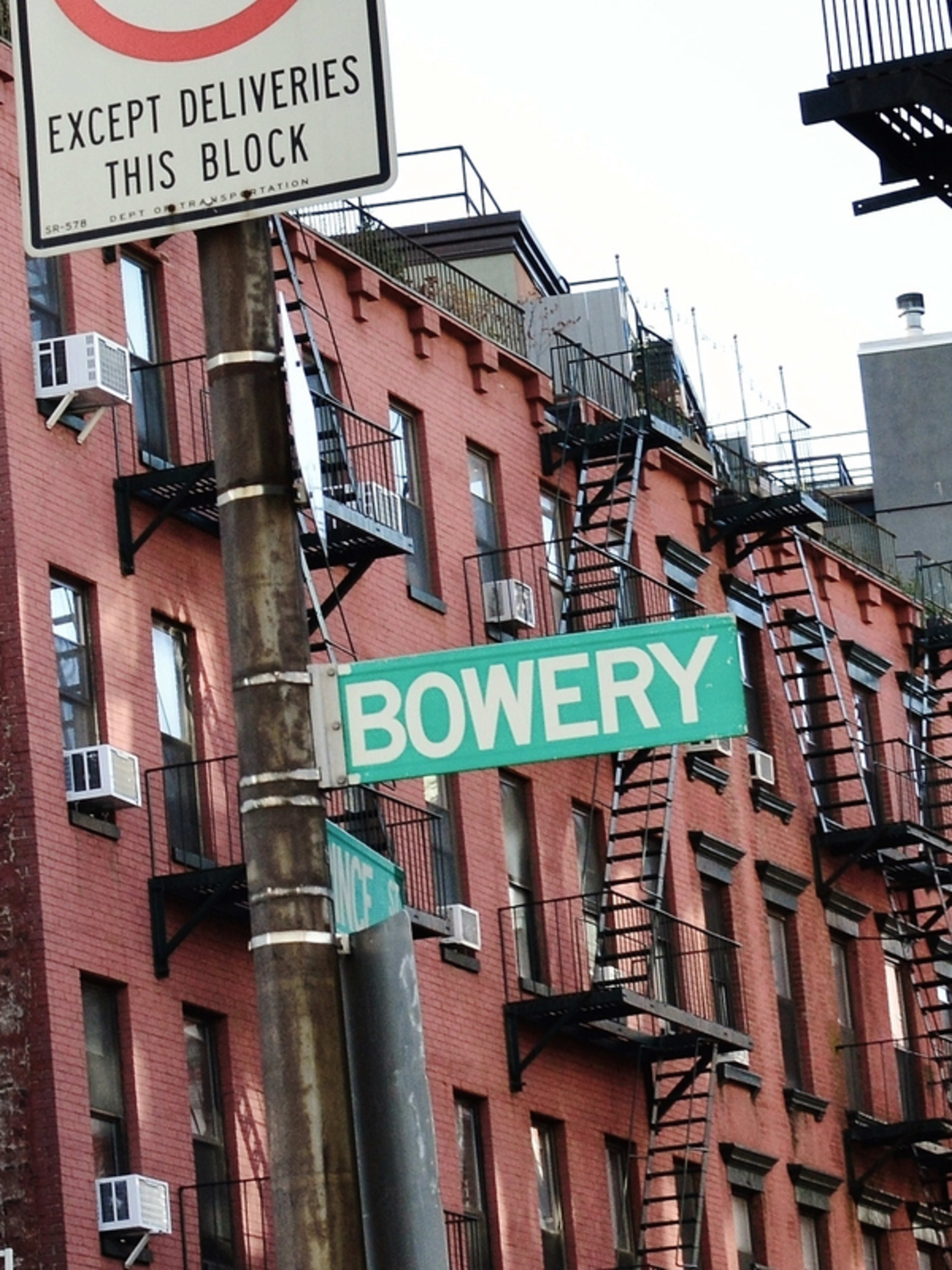 Rundgang durch den Bezirk Bowery