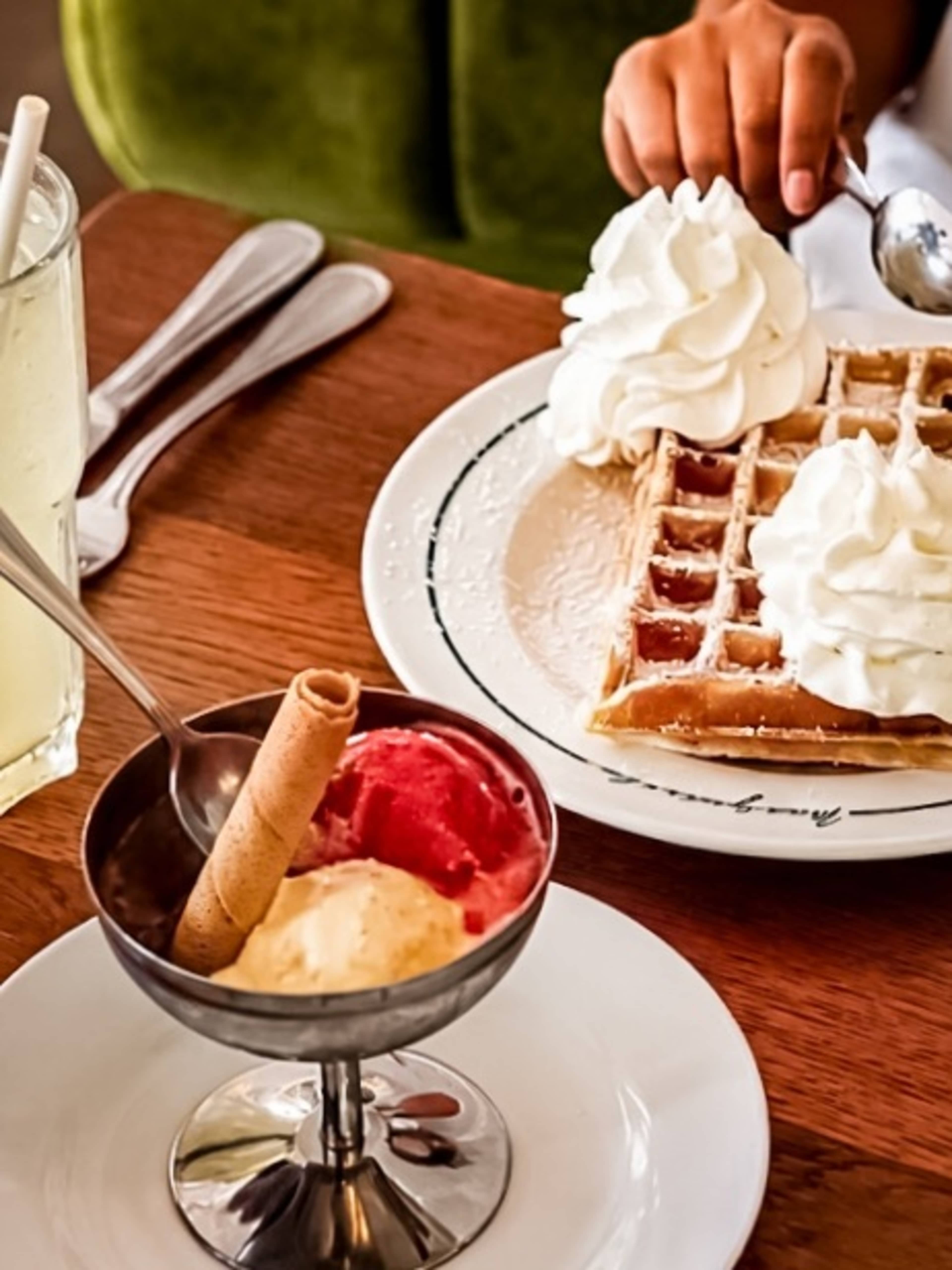 Ice Cream or Waffle and Lemonade at Le Marguerite