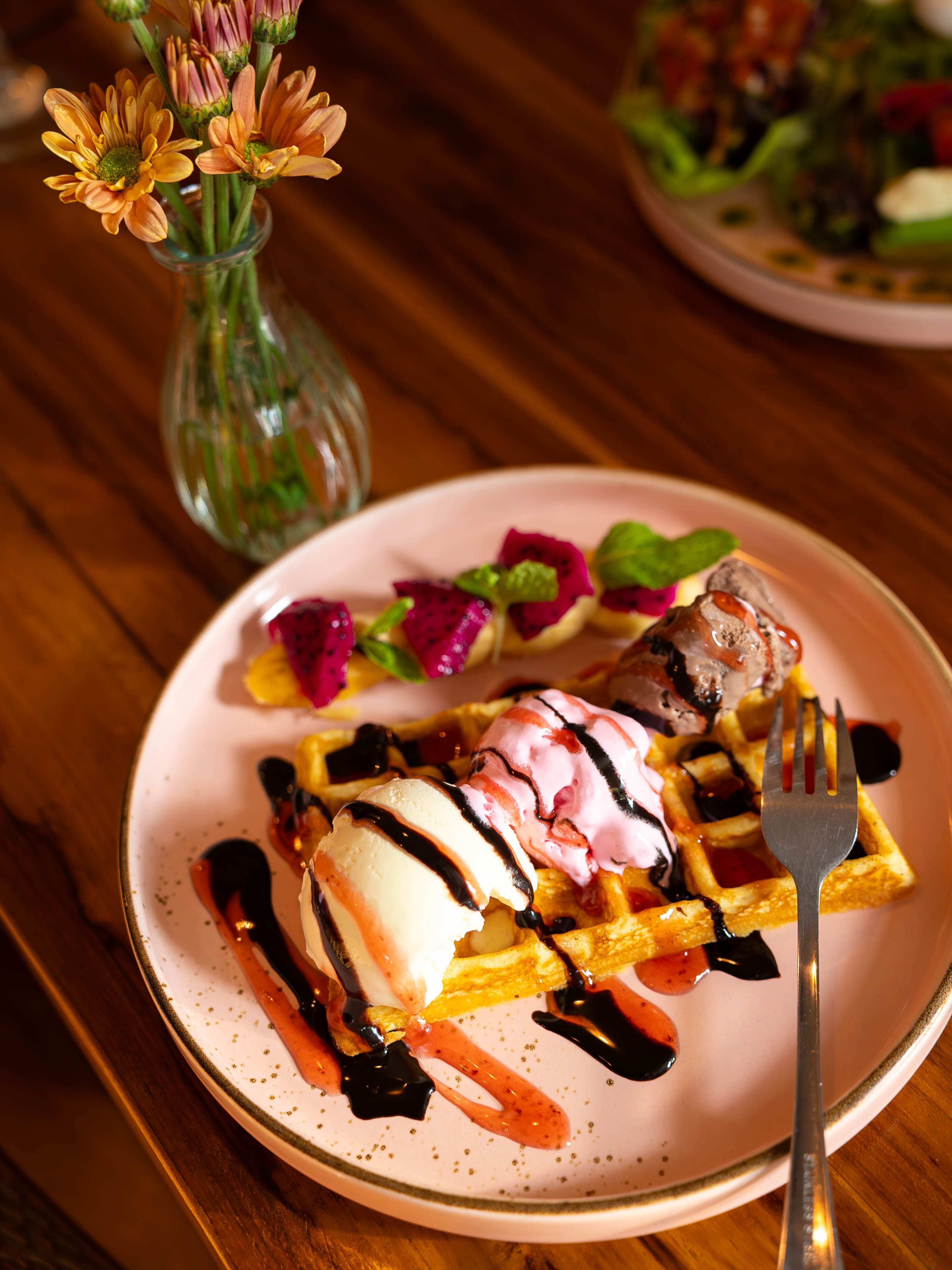 Ice Cream or Waffle and Lemonade at Le Marguerite