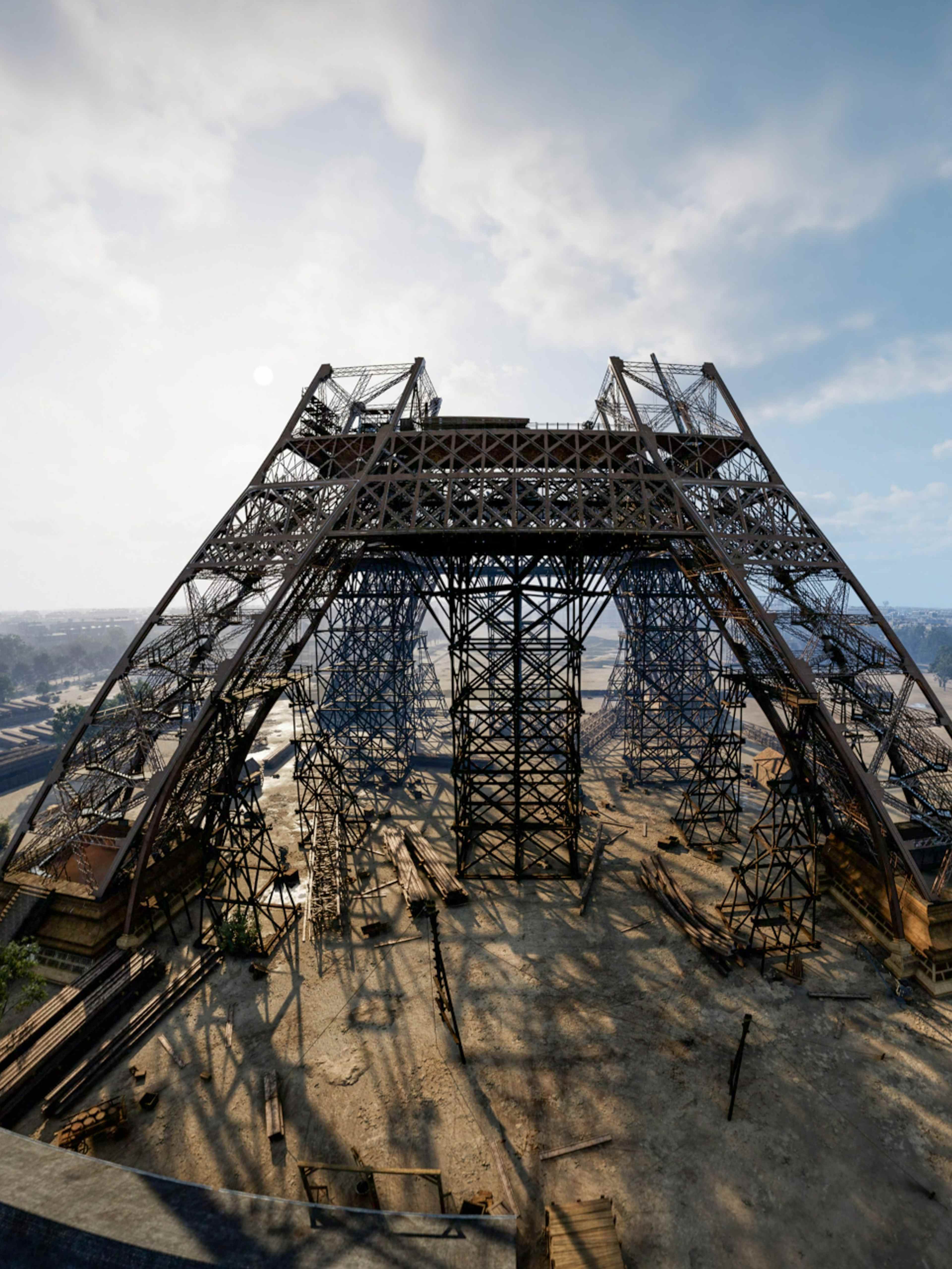 The Symbol of Paris: Virtual Reality Guided Tour at the Foot of the Eiffel Tower