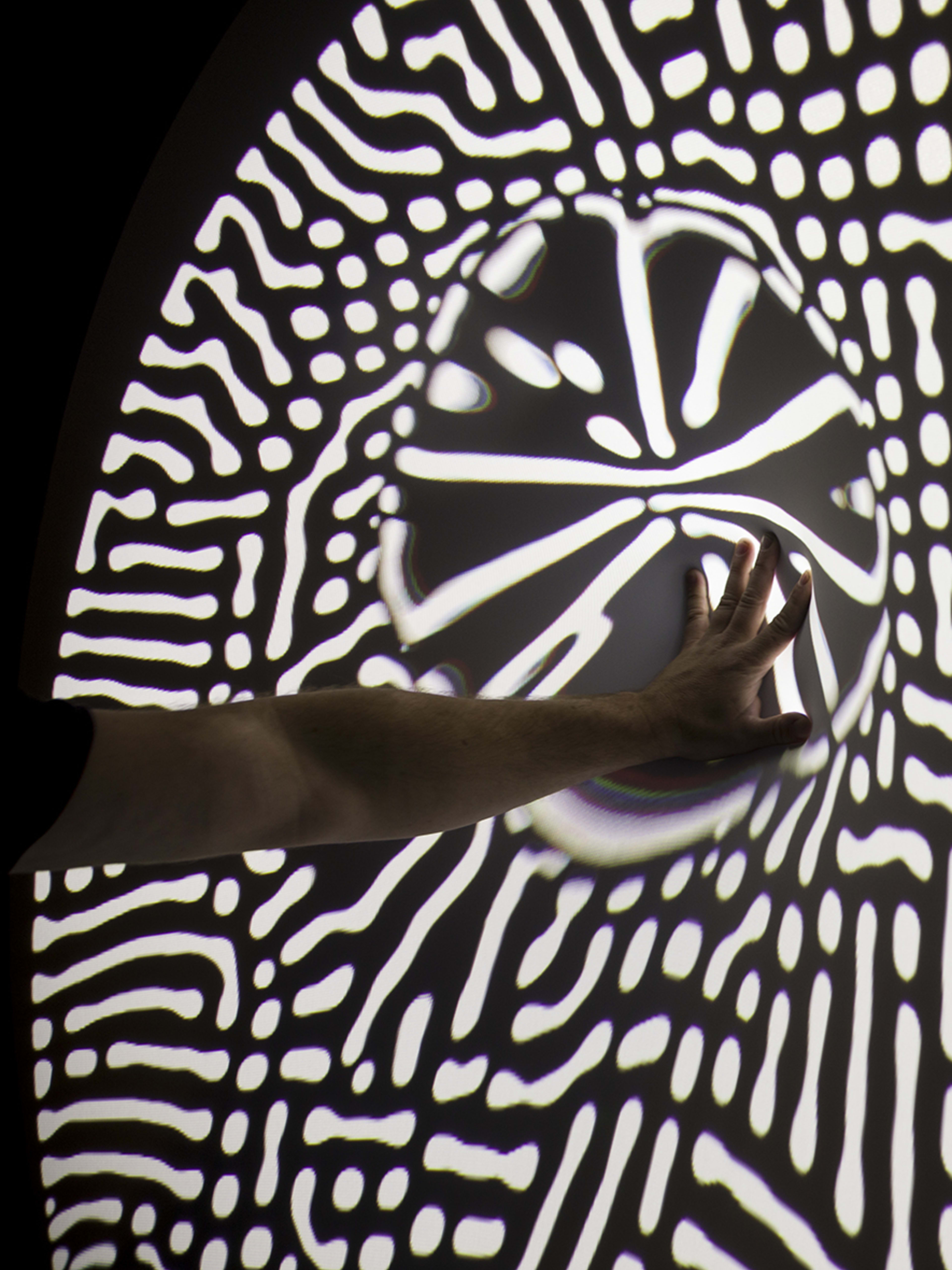 Audiovisual Light Art at Lumia Gallery