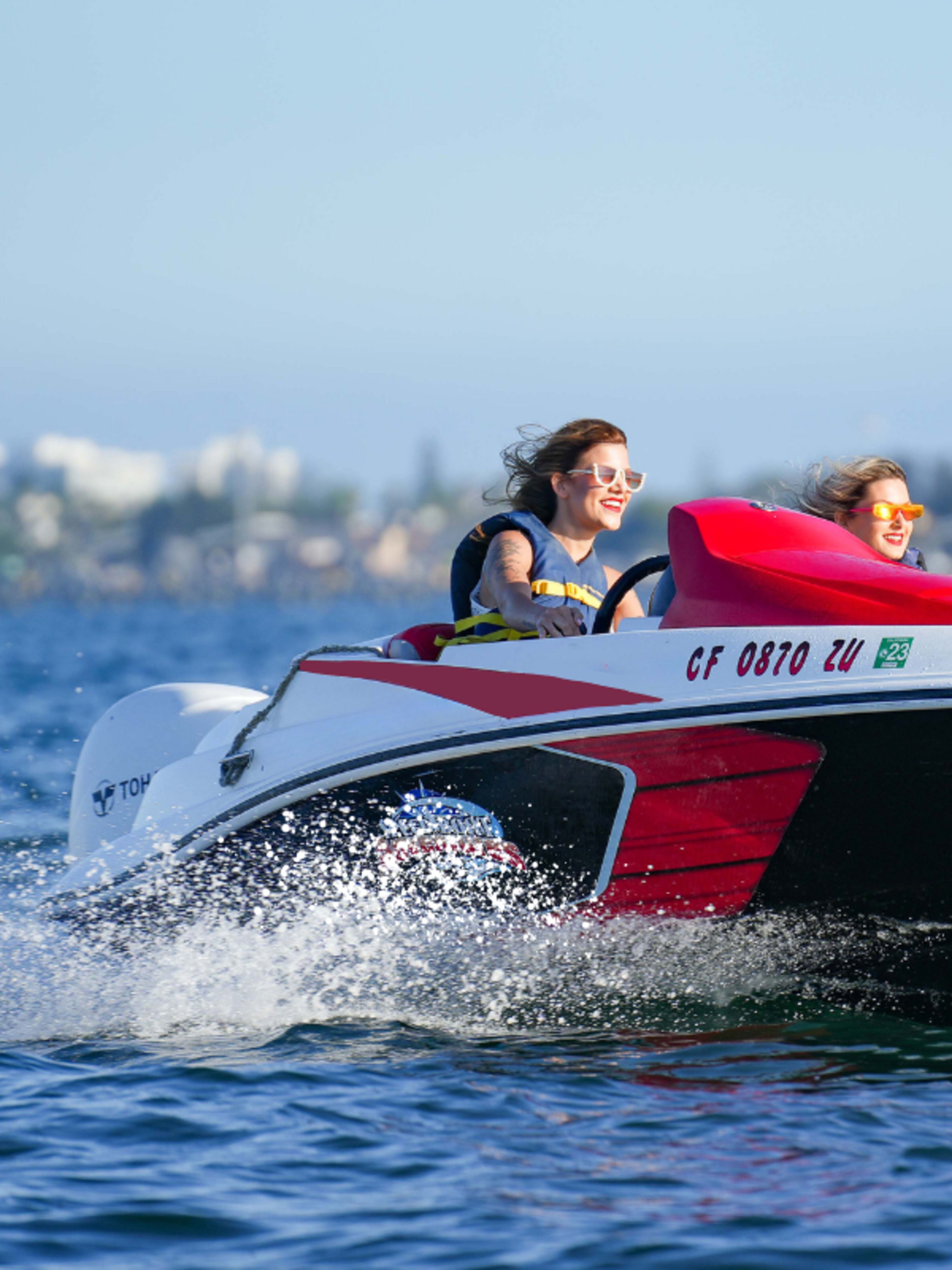 San Diego speedboat