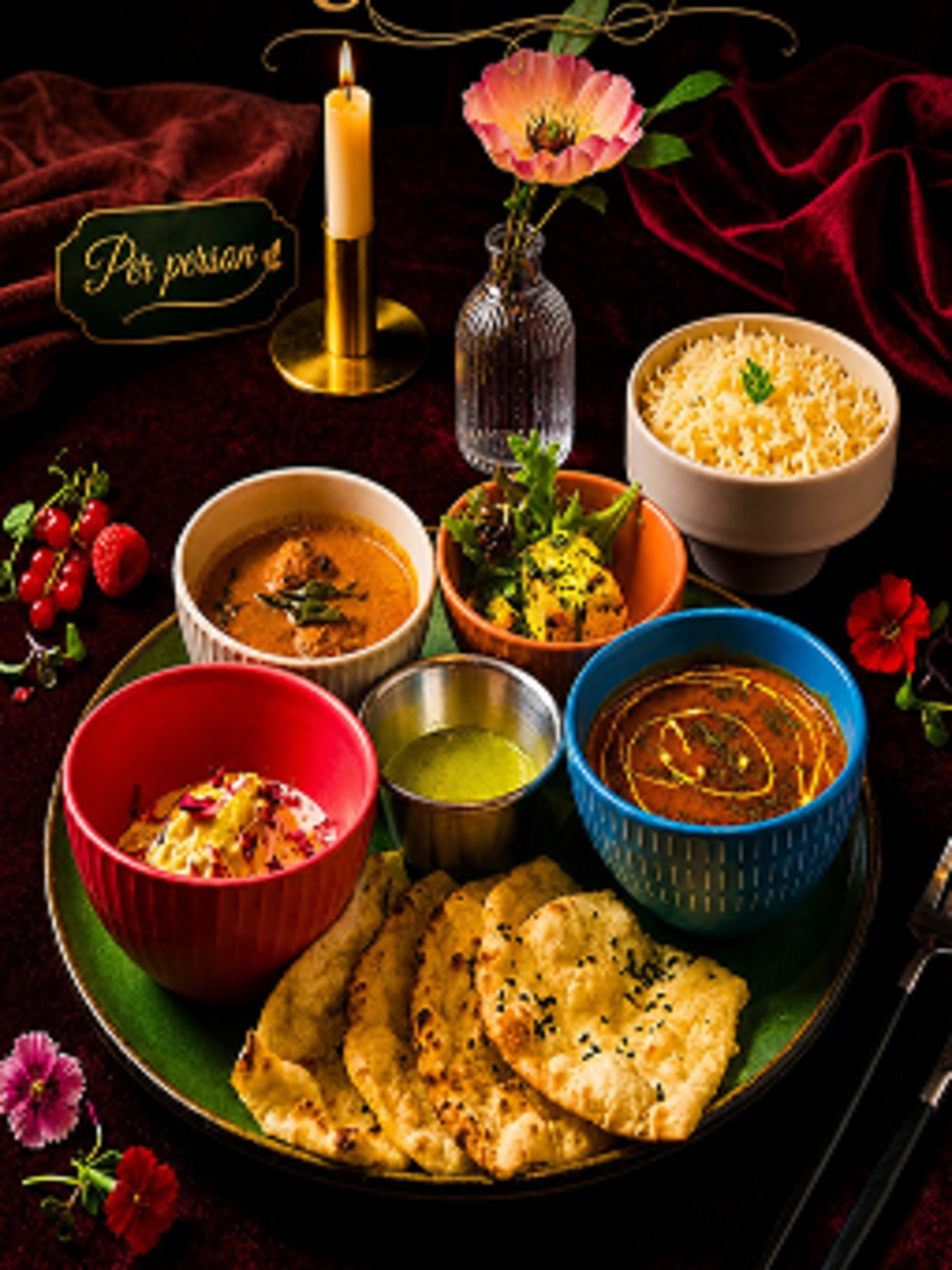 Indian Celebrity Chef Royal Thali Feast (5 courses) at 27 West