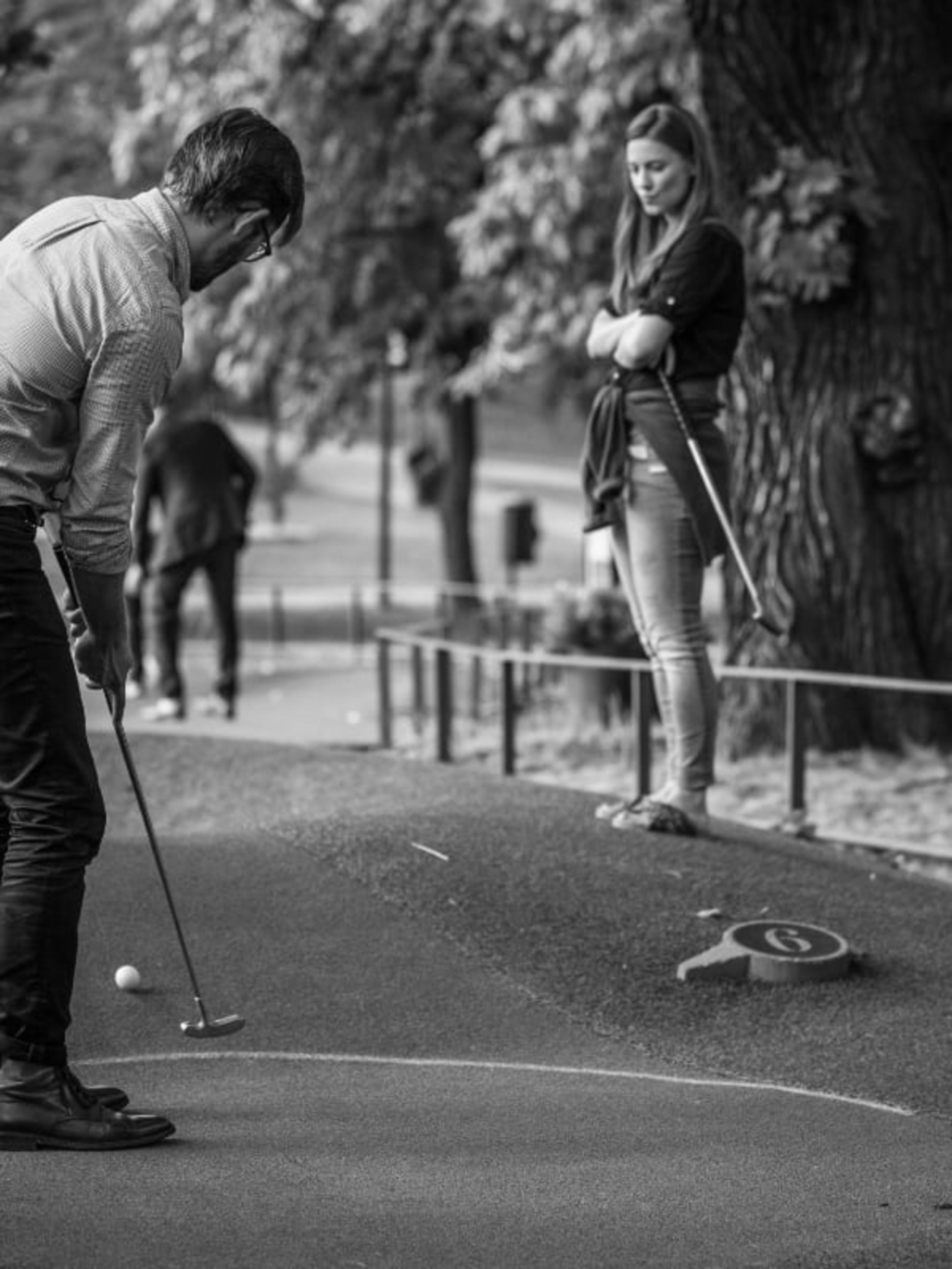 Adventure Golf at Kristineberg Golf Bar.