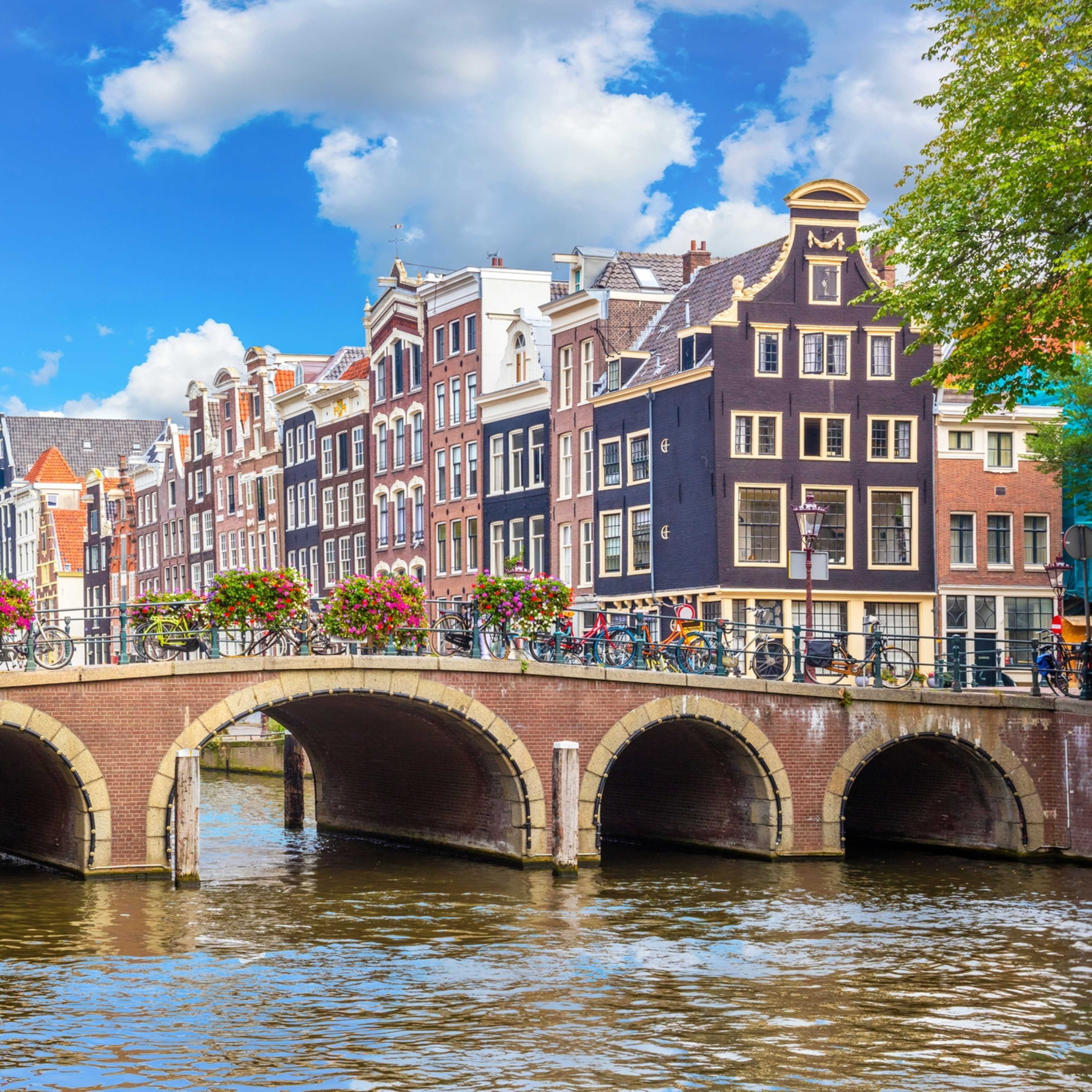 View of Amsterdam canal