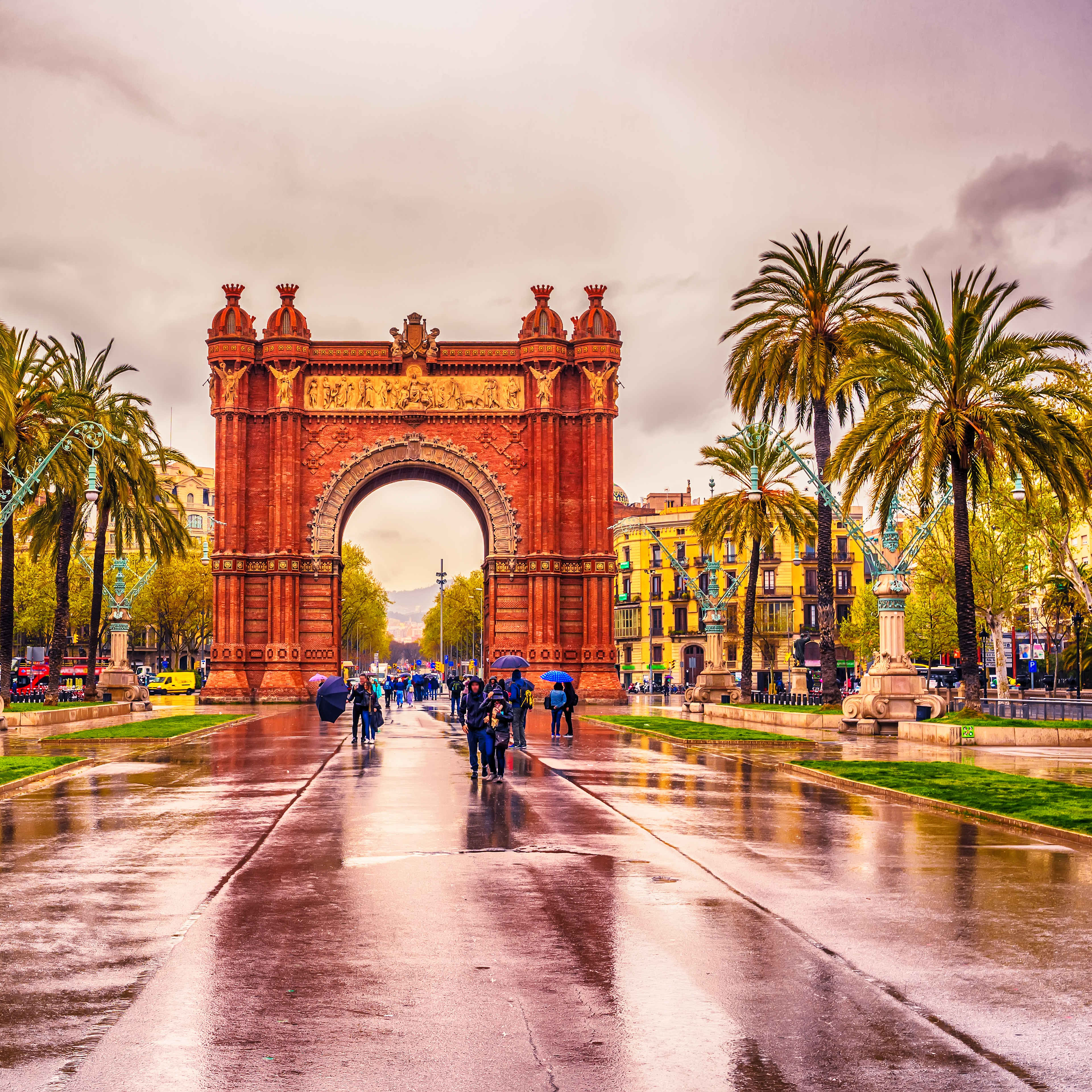 Barcelone sous la pluie, c'est possible !