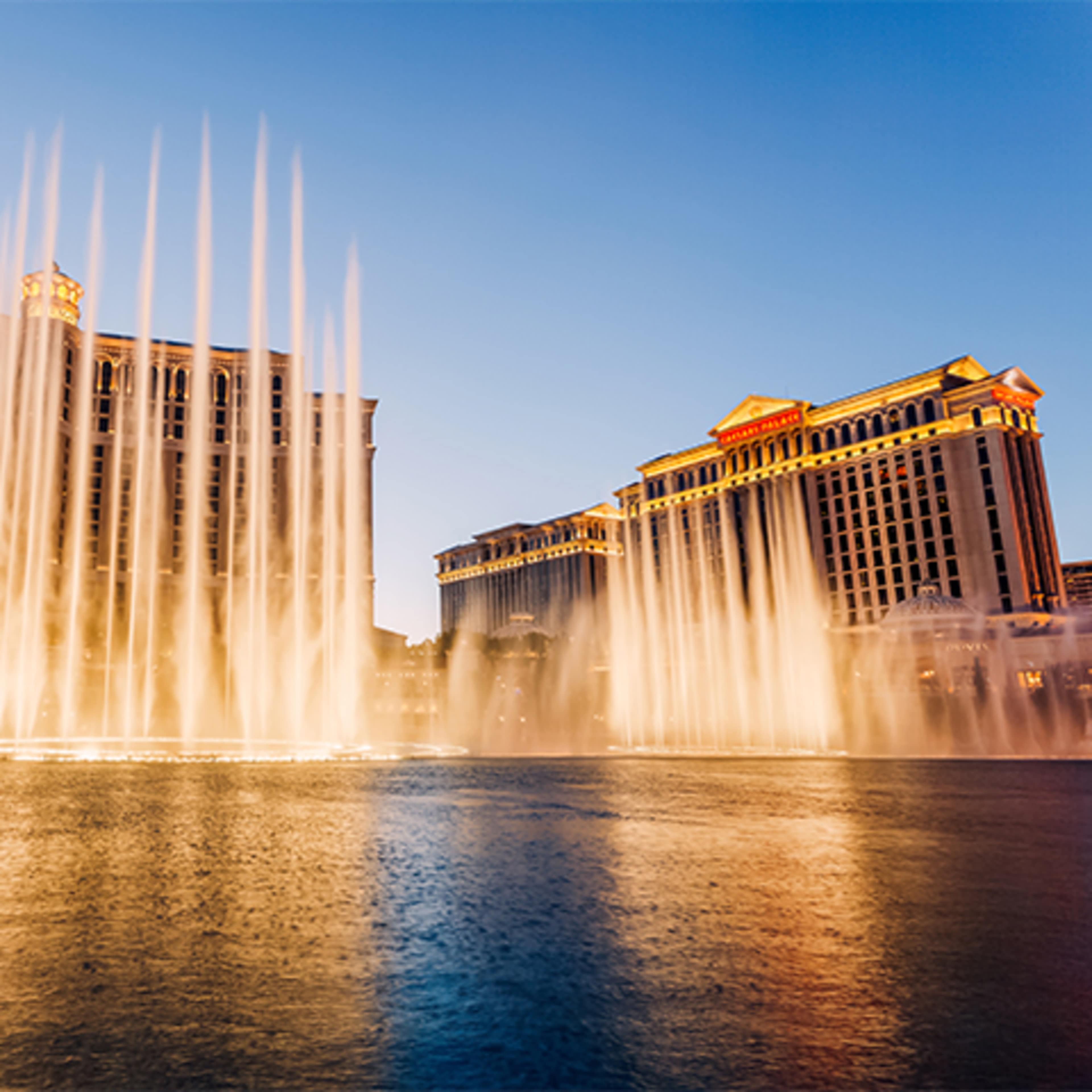 Vegas fountains