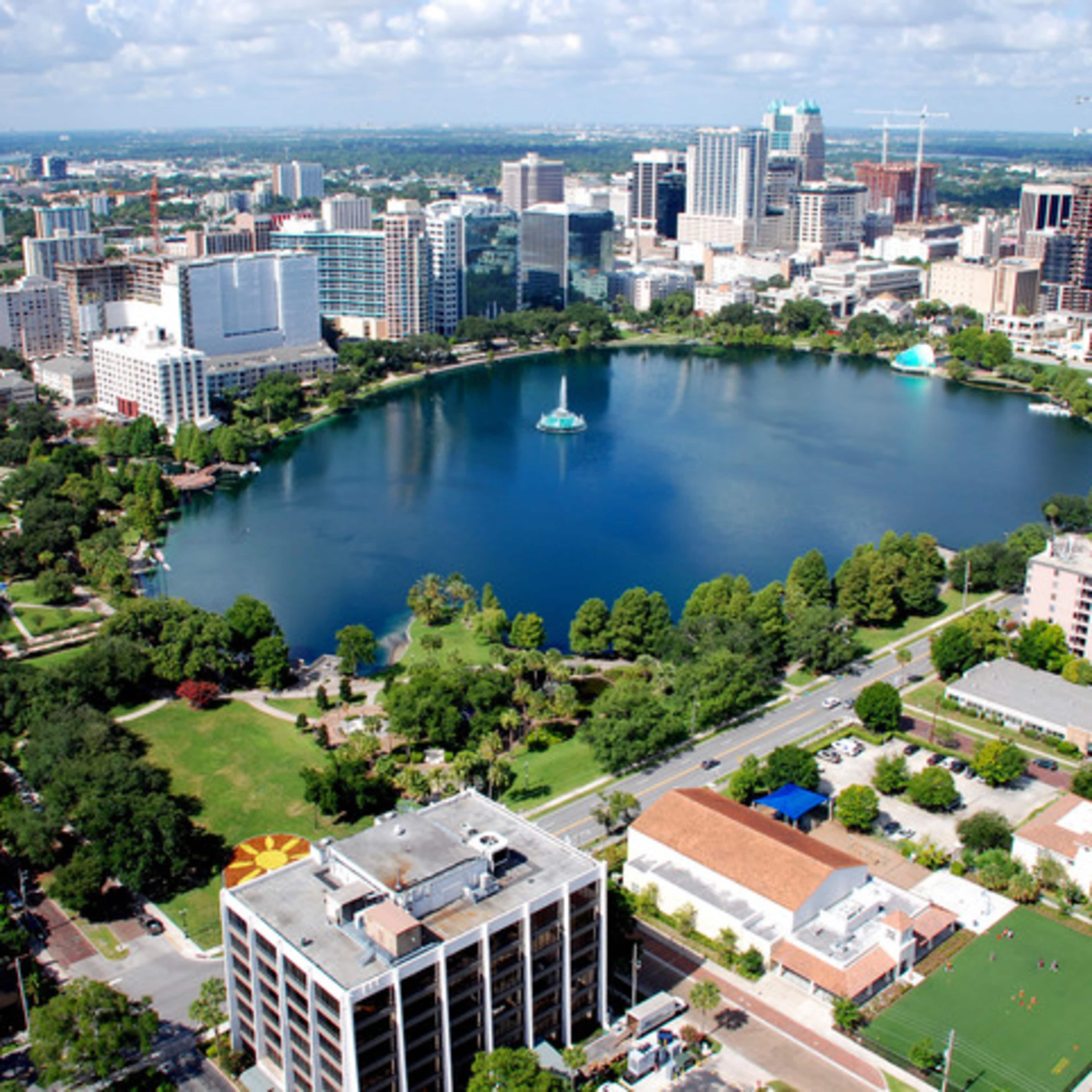 Lago Eola en Downtown Orlando