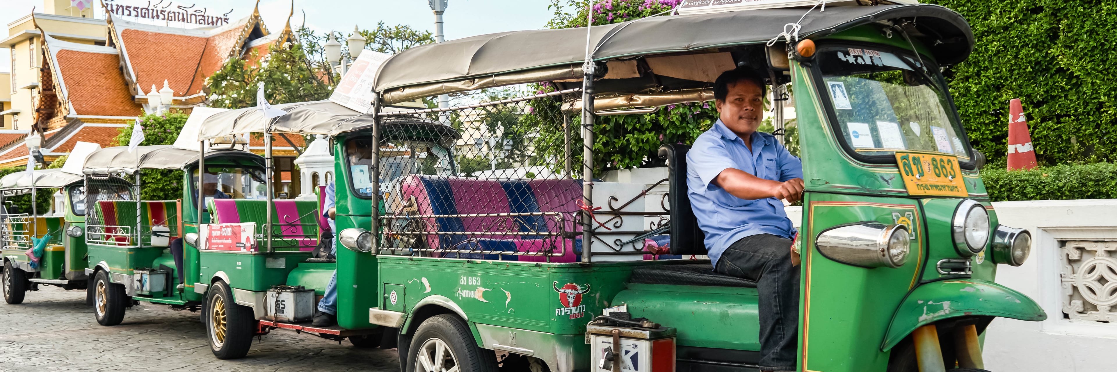 Tuk tuk Michelin Guide Bangkok Street Food Tour by Go City 