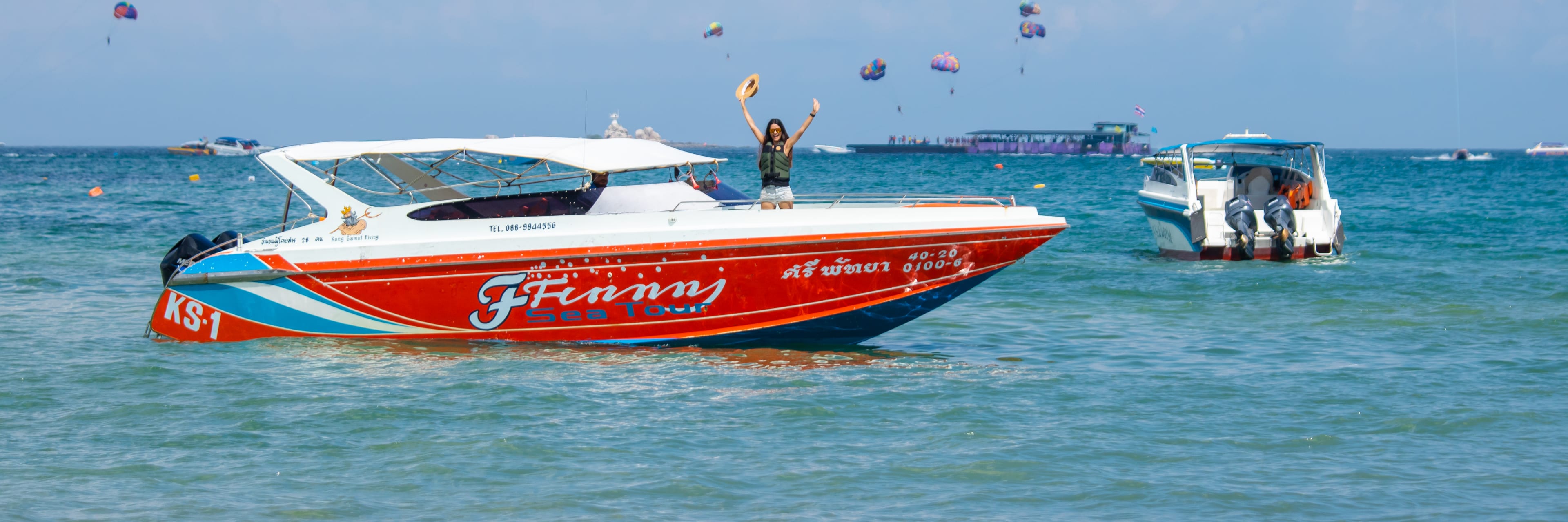 Koh Larn Speedboat Trip with Lunch & Water Activities, Bangkok