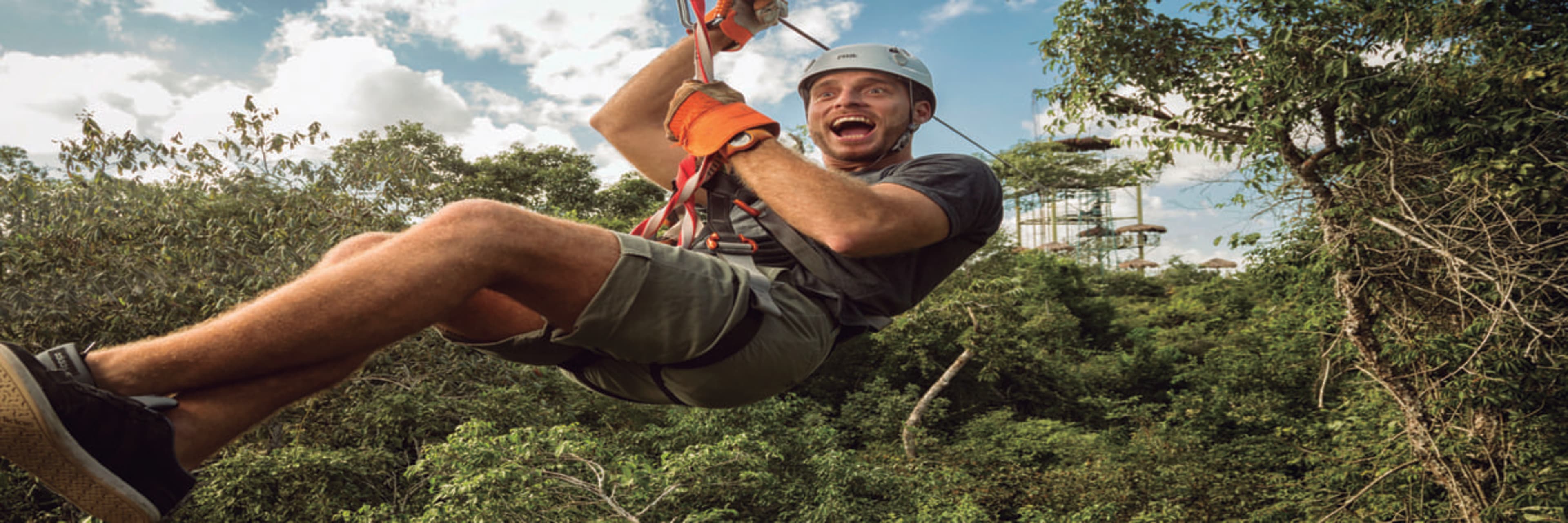 Zipline and cenote