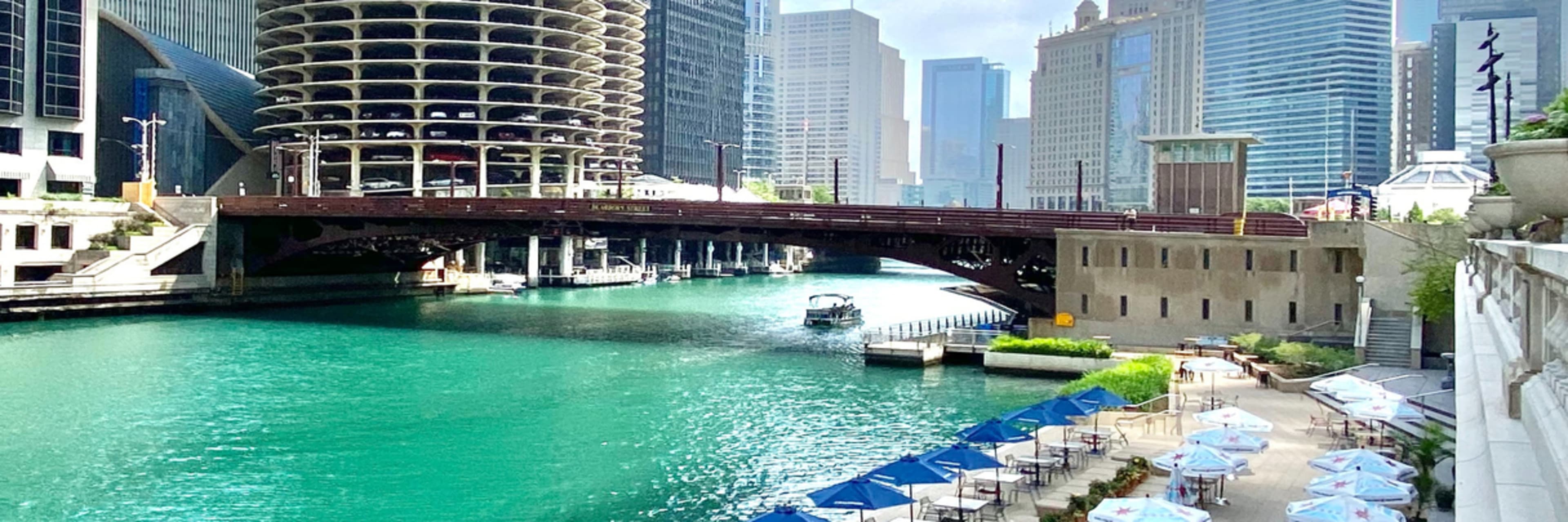 Chicago river walk