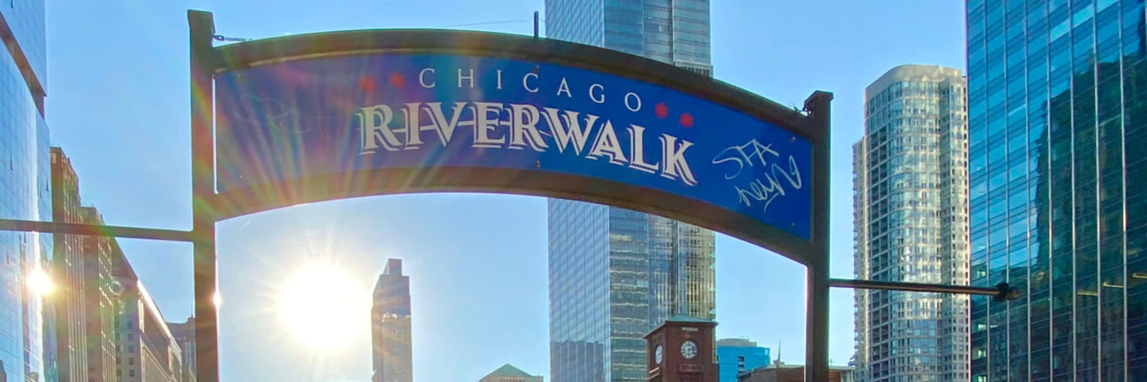 Chicago river walk header