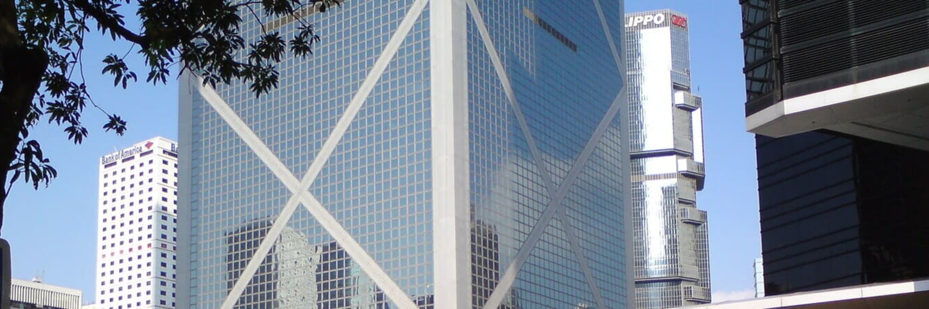 Buildings on the Hong Kong heritage and history tour.