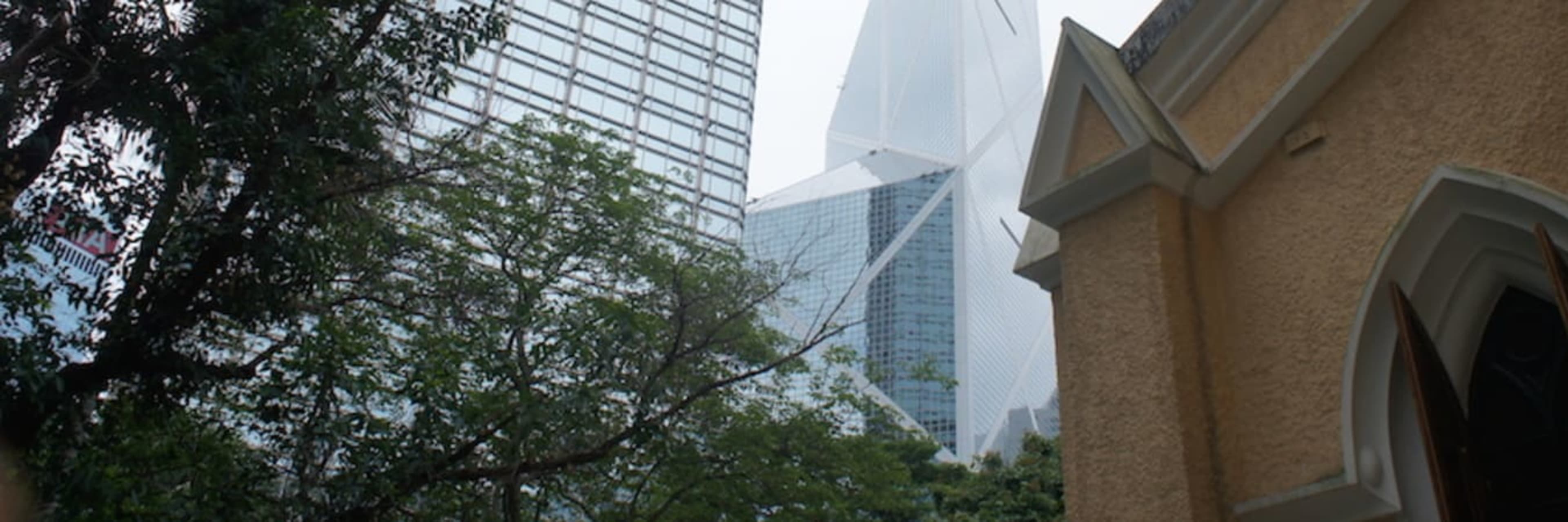Buildings on the Hong Kong heritage and history tour.