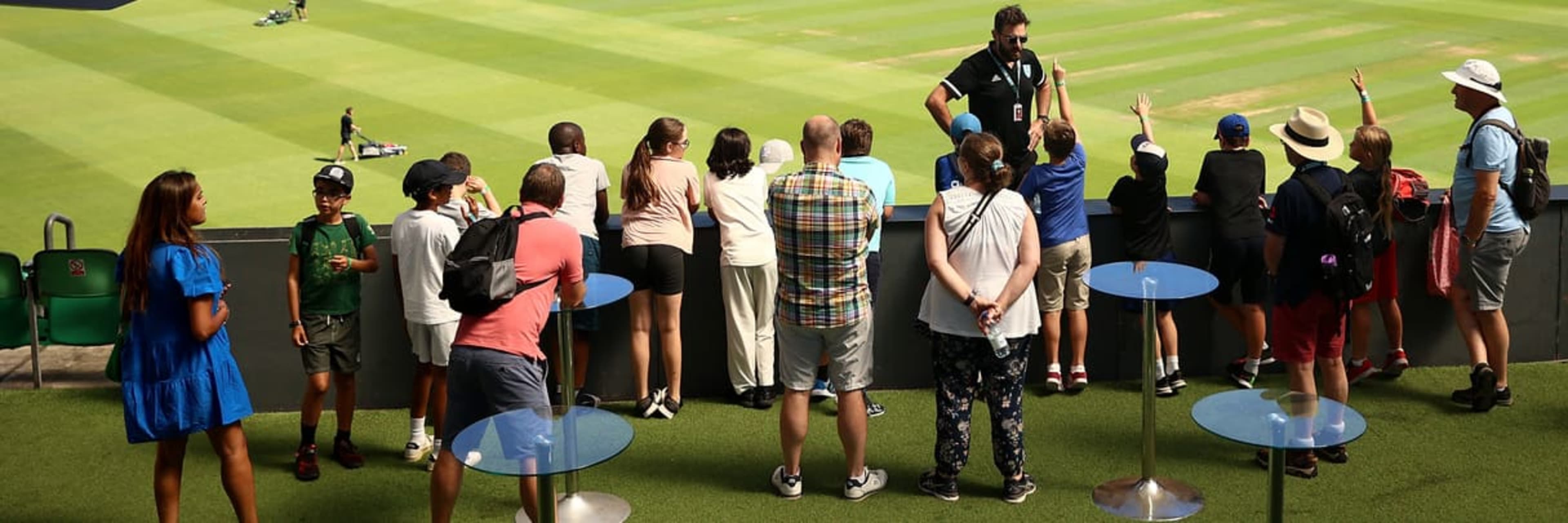 people enjoying the tour