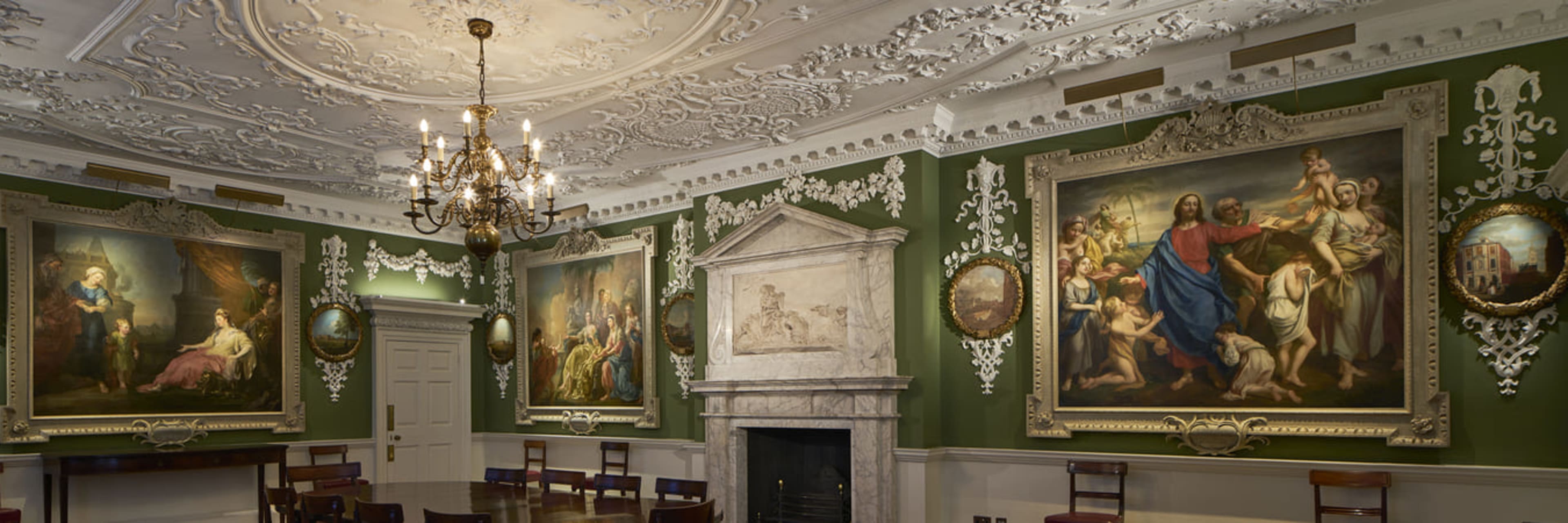 The Court Room at the Foundling Museum.