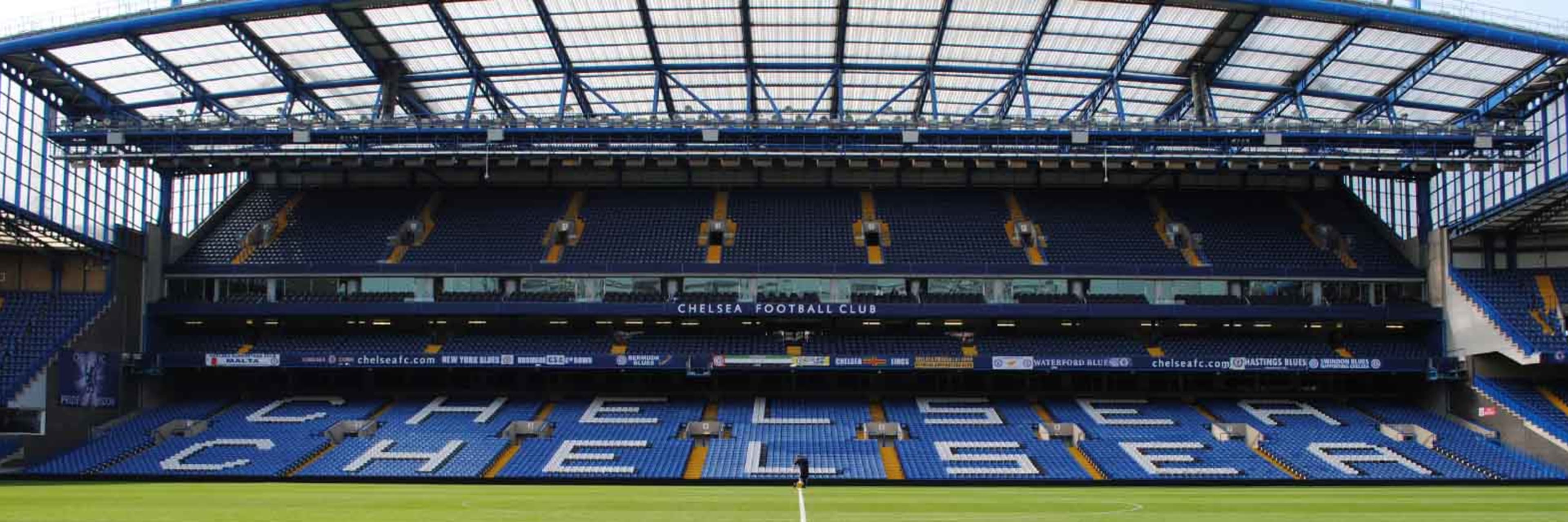 Chelsea FC Stadium Tour banner