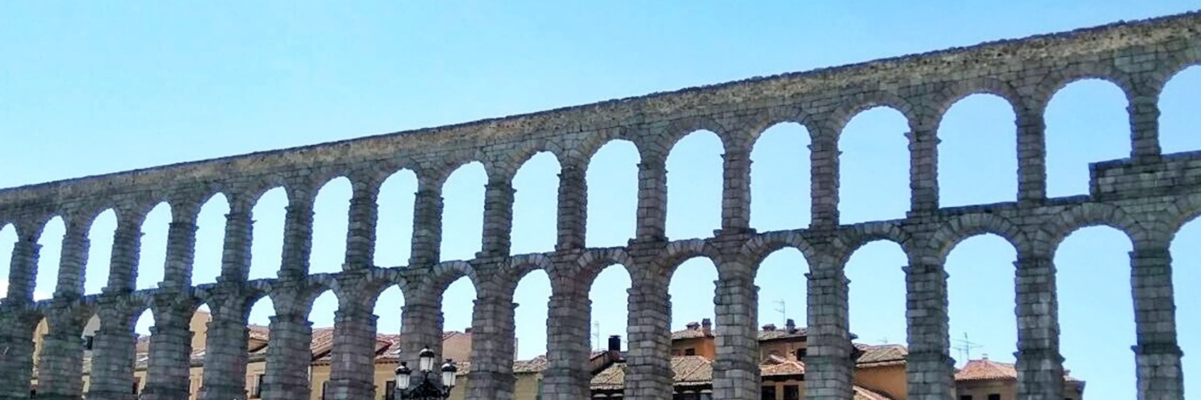 The Aqueduct of Segovia.