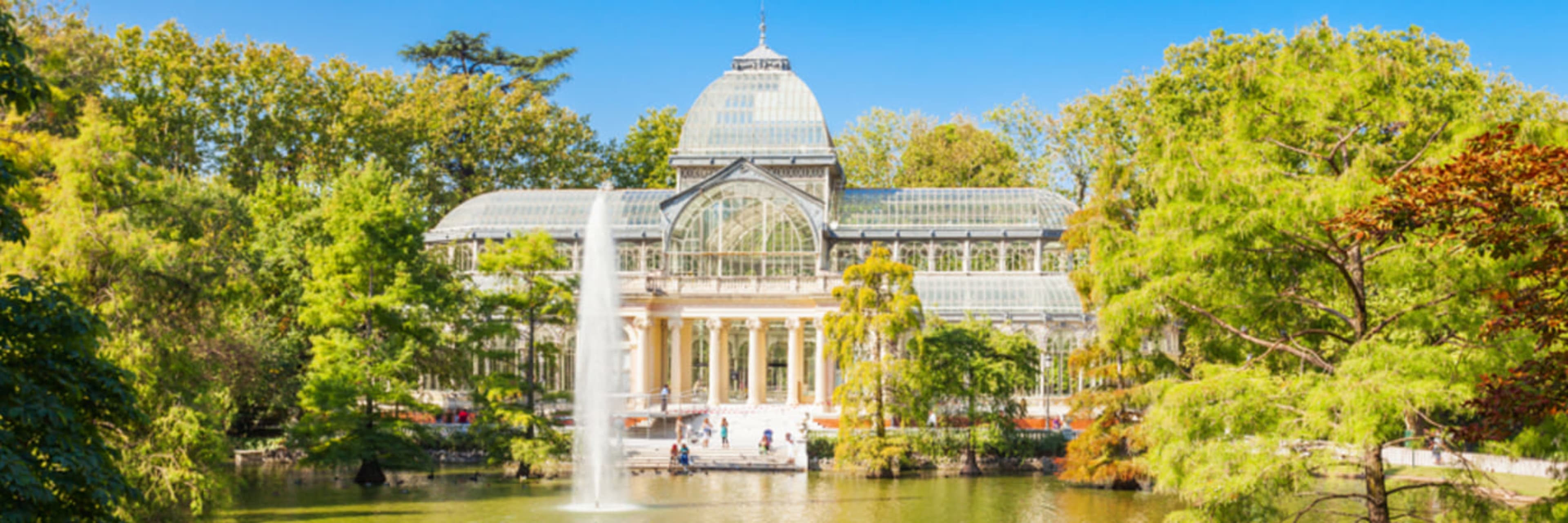 The Crystal Palace in Madrid's Retiro Park.