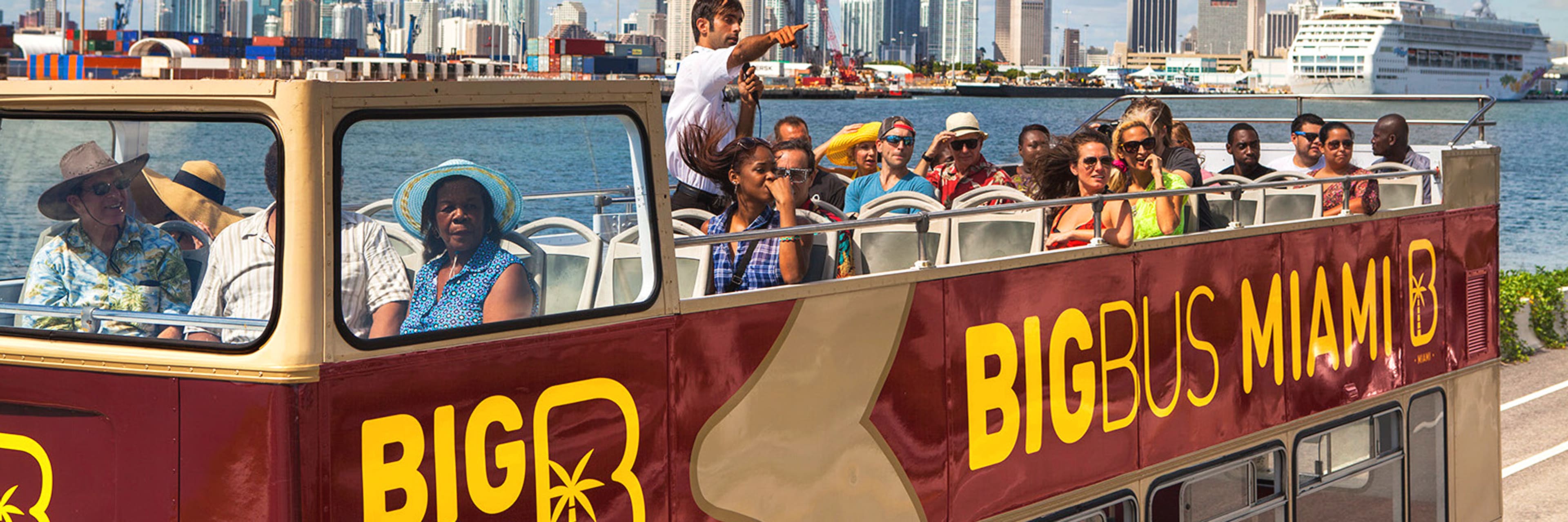 Hop-On Hop-Off Big Bus Miami One-Day All-Loops Tour