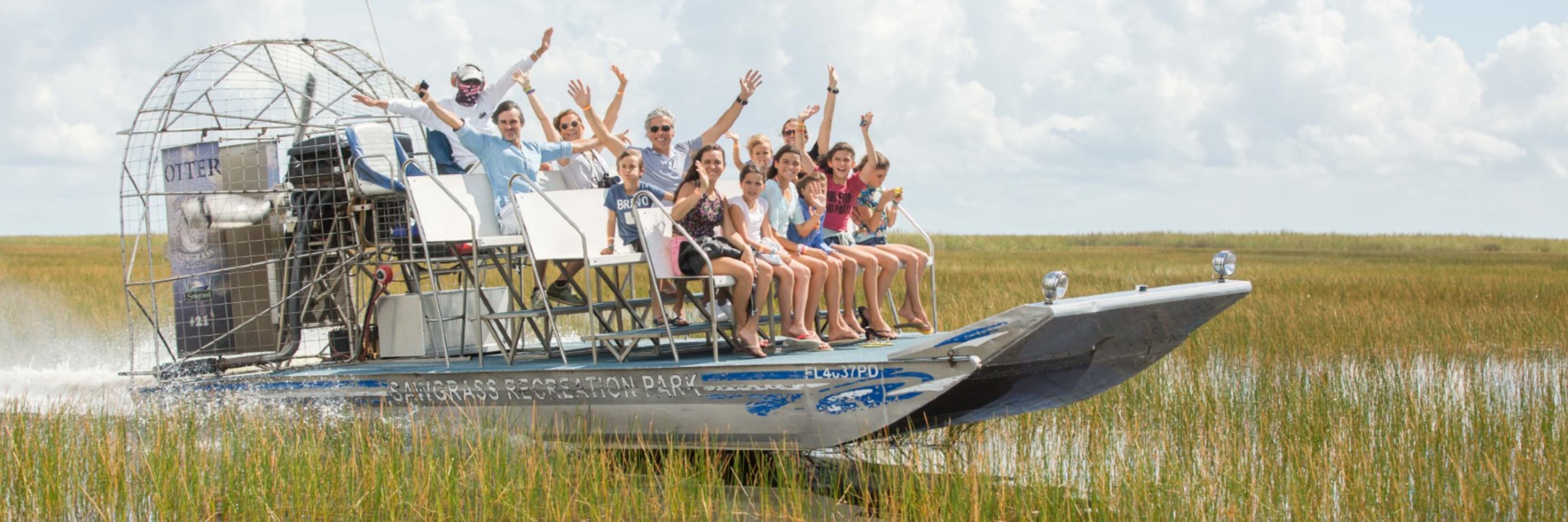 Sawgrass Recreation Park Everglades Airboat Adventures | Go Miami Pass