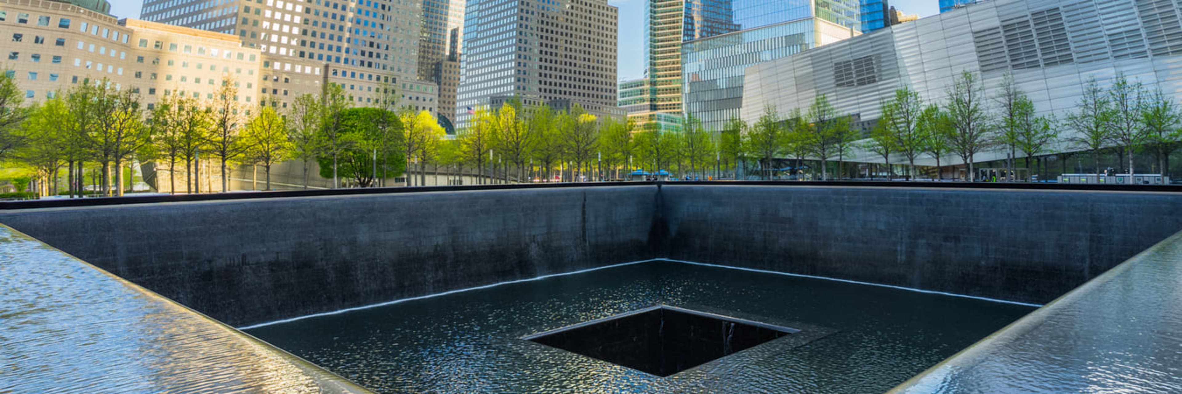 The 9/11 Memorial.