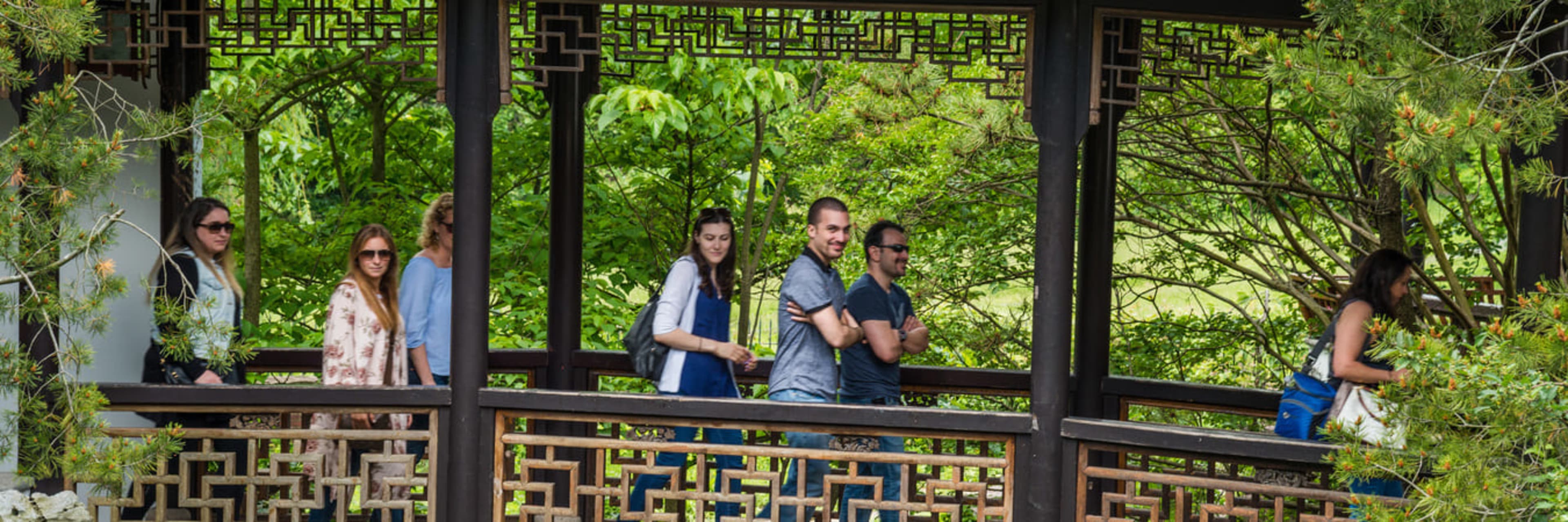 The New York Chinese Scholar's Garden at Snug Harbor.